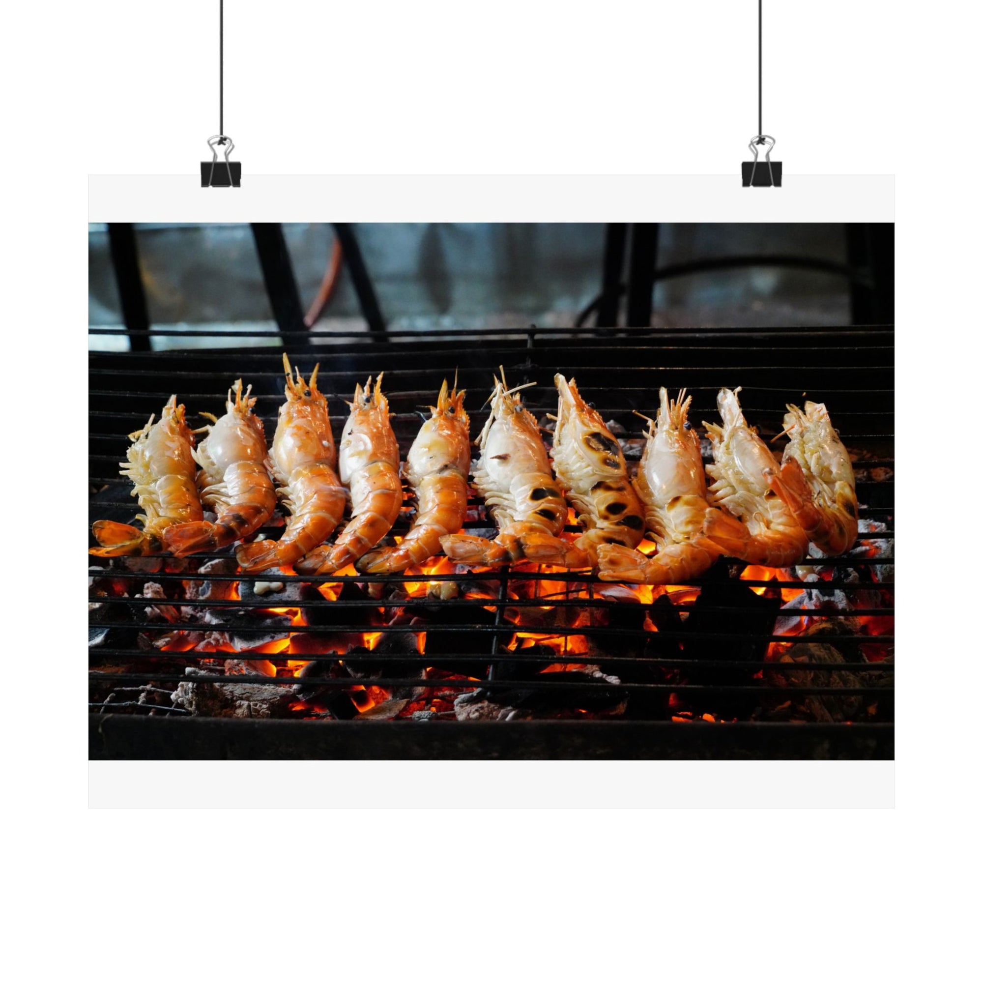 Prawns on Fire — Thai street food photograph by Alex Frishberg