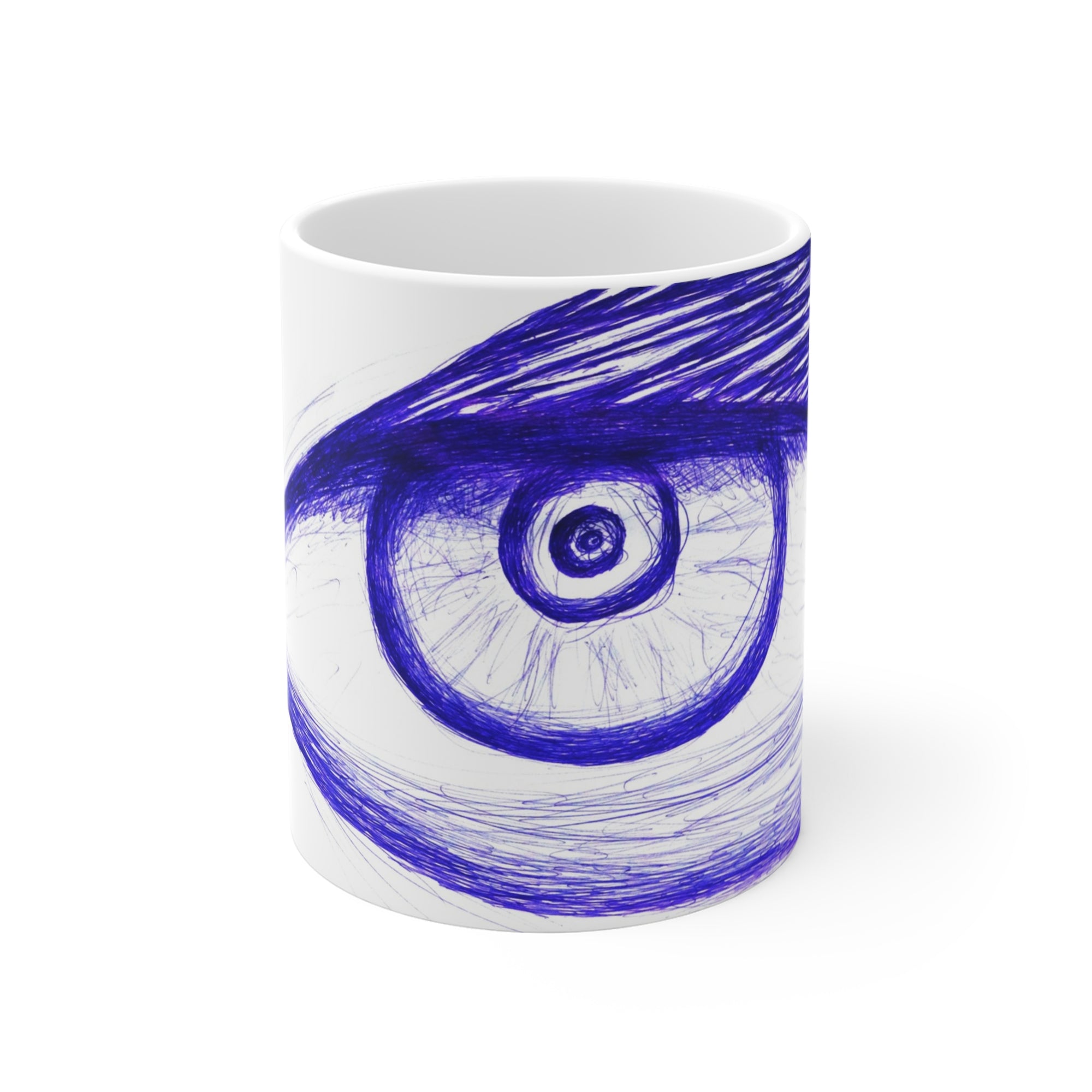 Fish Eye Mug — by Alex Frishberg
