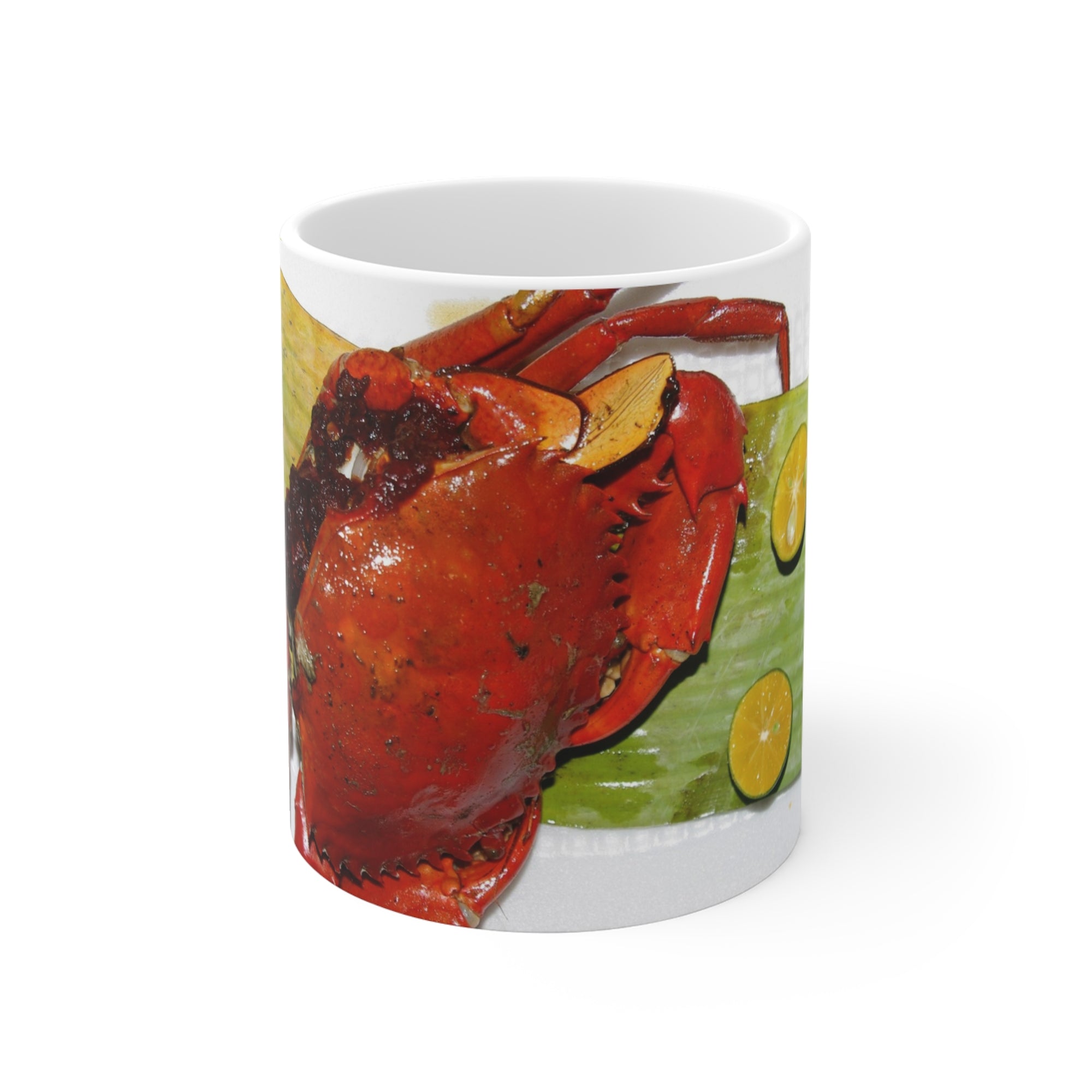 Red Crab Mug — by Alex Frishberg