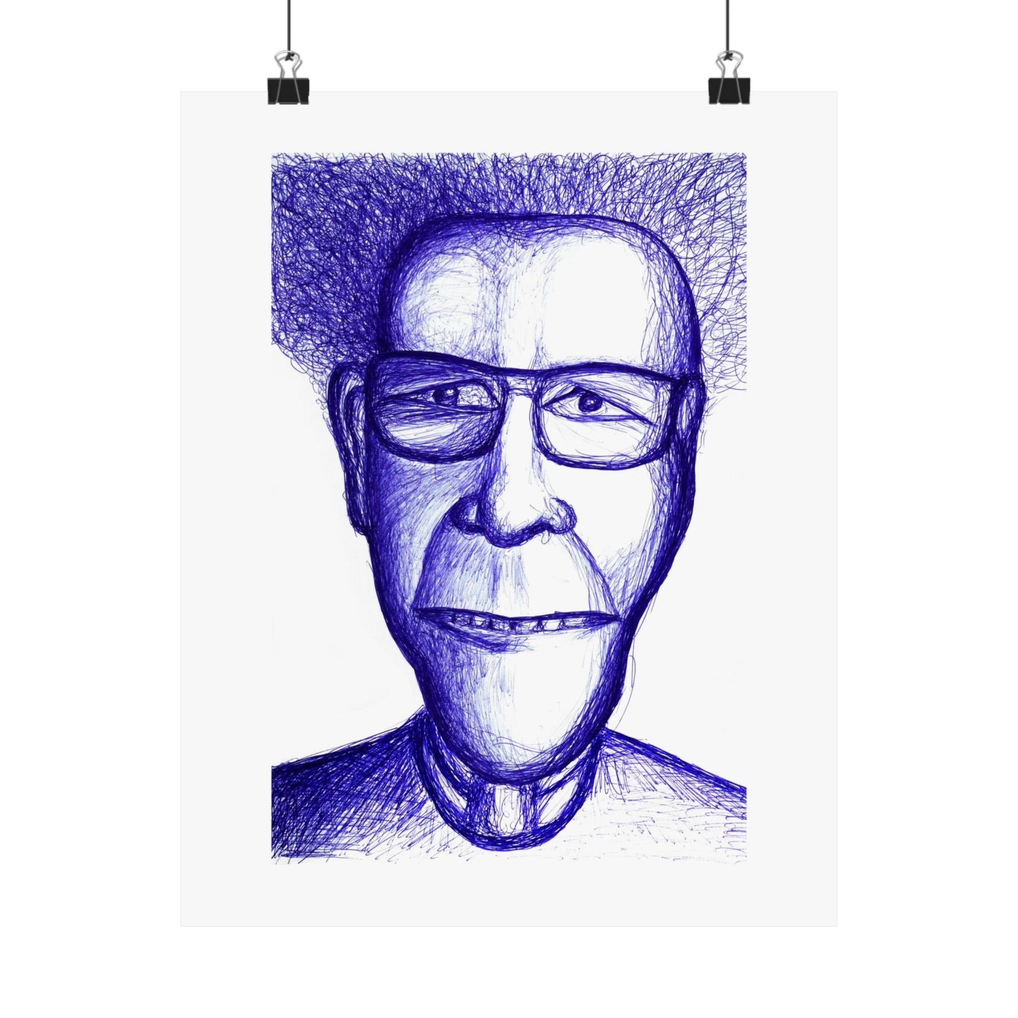 Tom Waits — drawing by Alex Frishberg