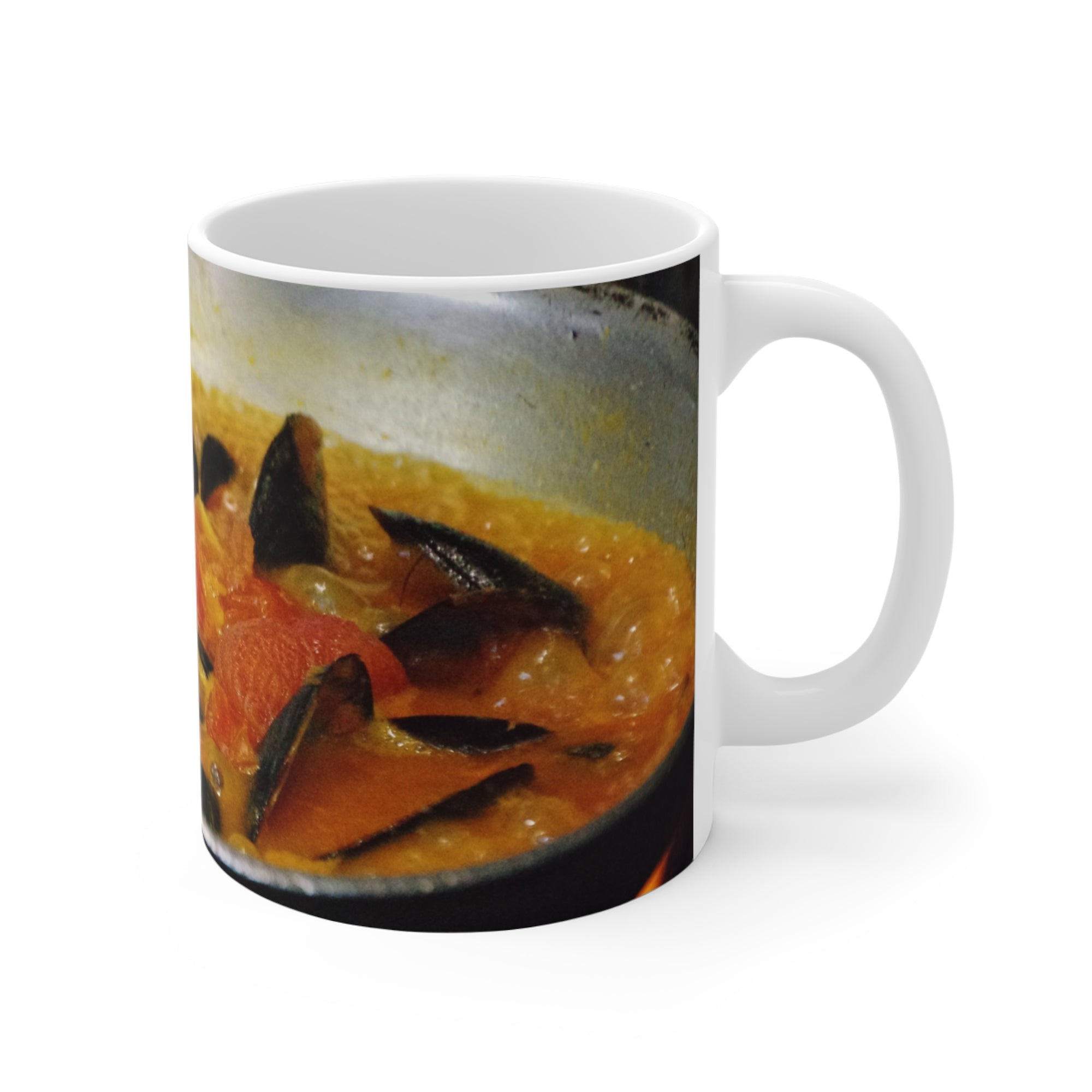 Mussels Mug — by Alex Frishberg