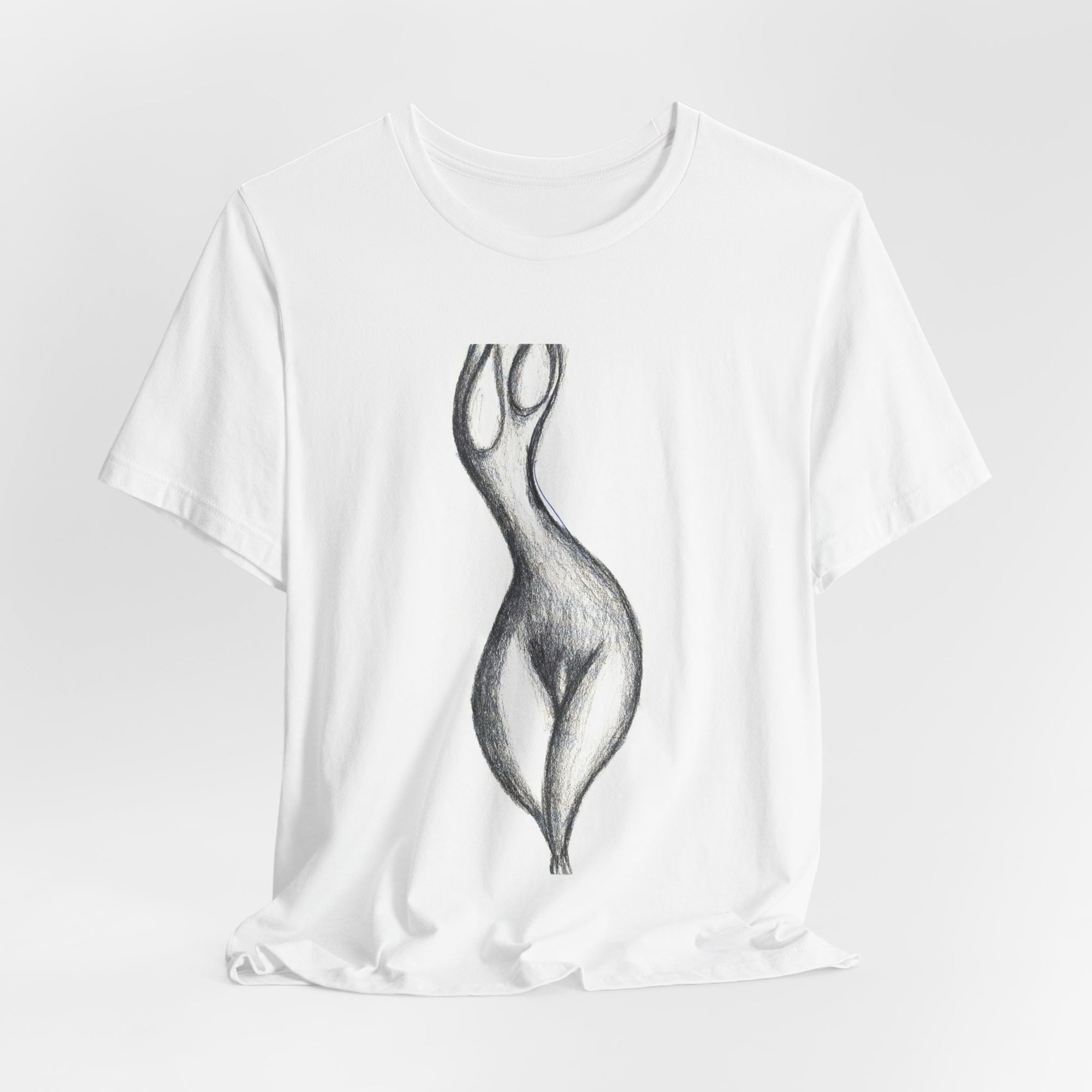 A Nude Tee — sketch by Alex Frishberg