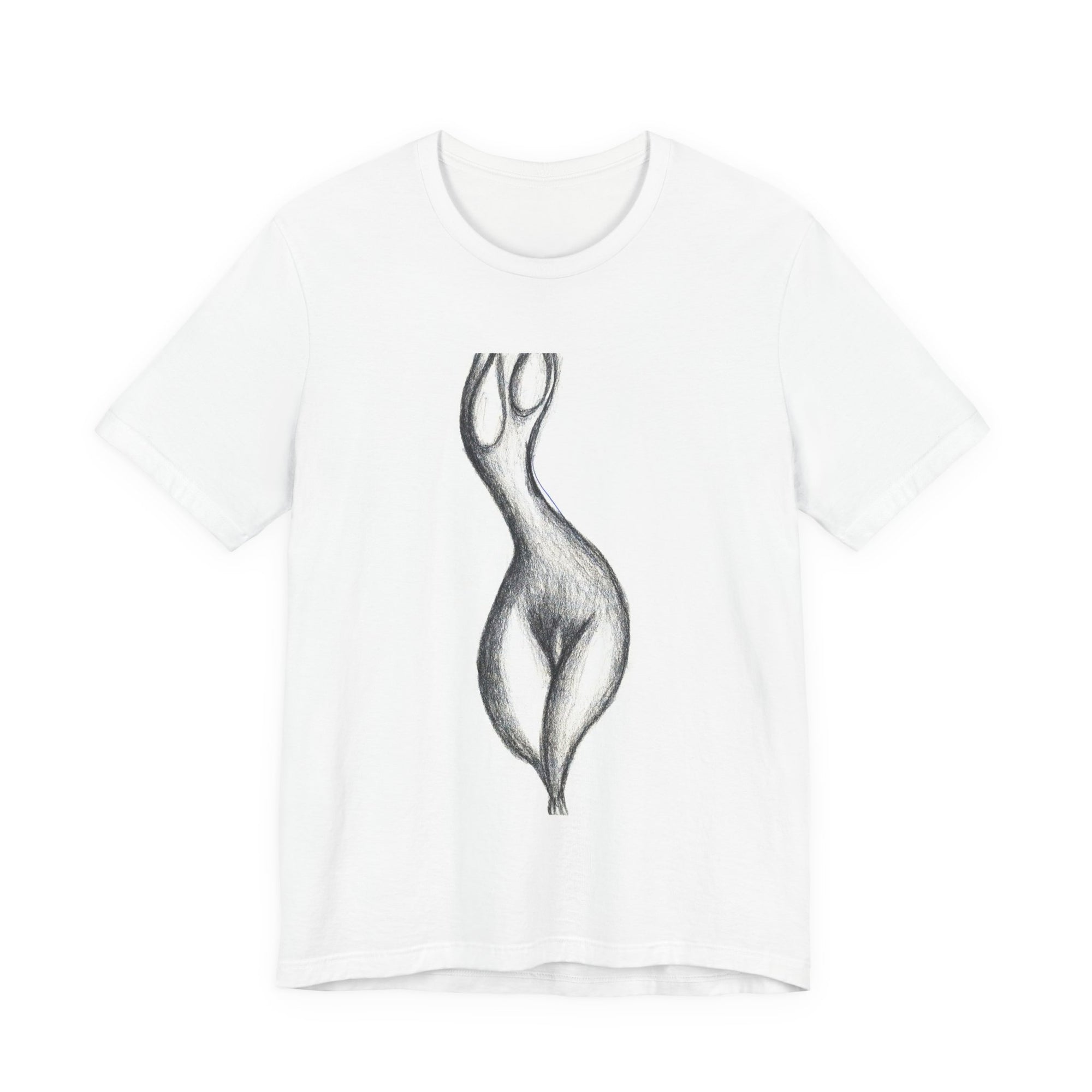 A Nude Tee — sketch by Alex Frishberg