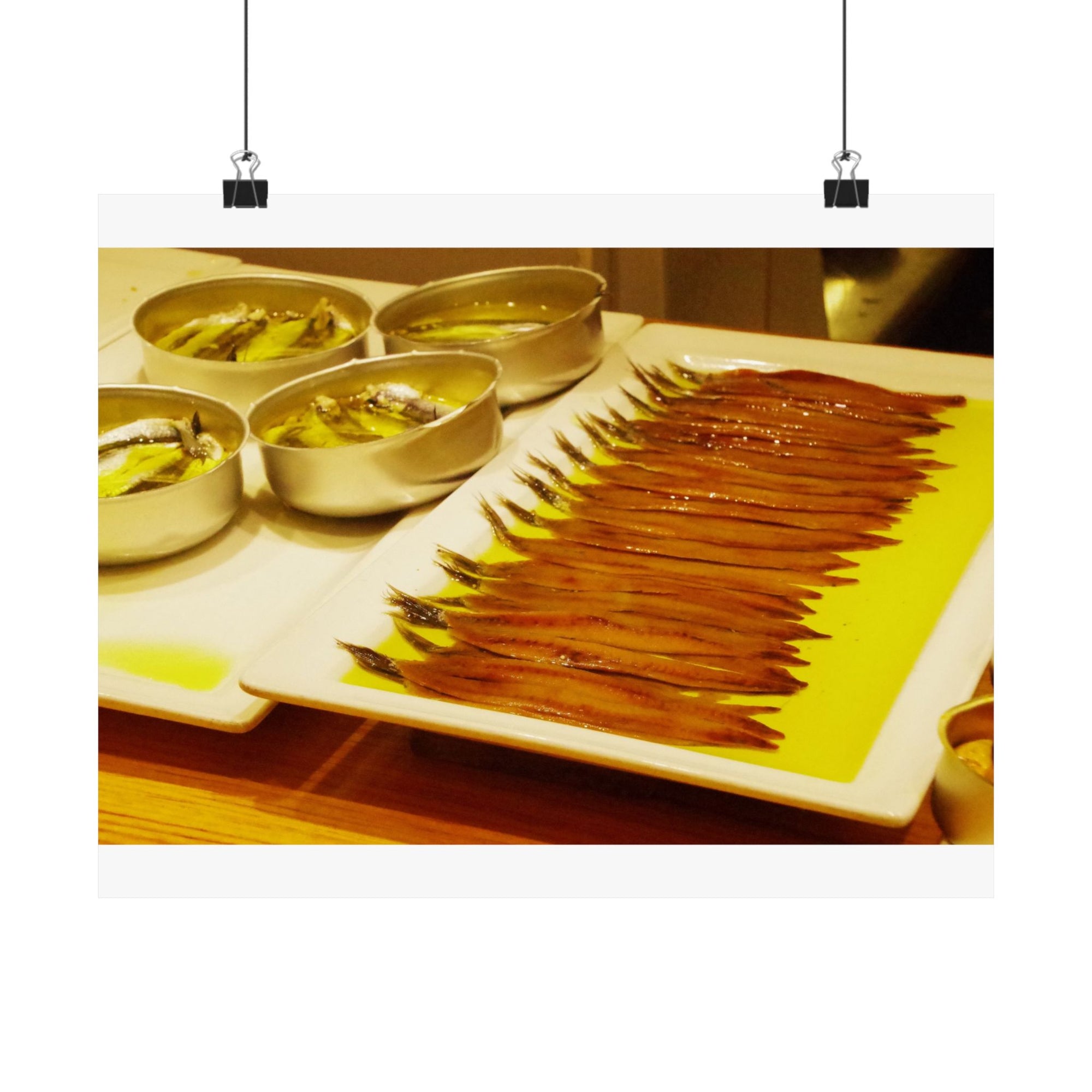 Anchovies — photograph by Alex Frishberg