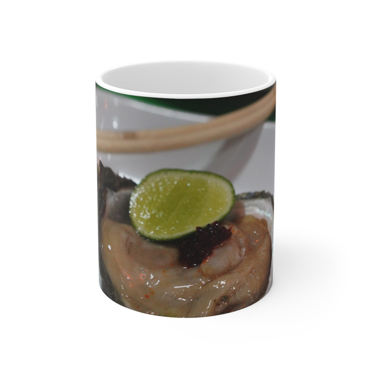 Oyster and Lime Mug — by Alex Frishberg