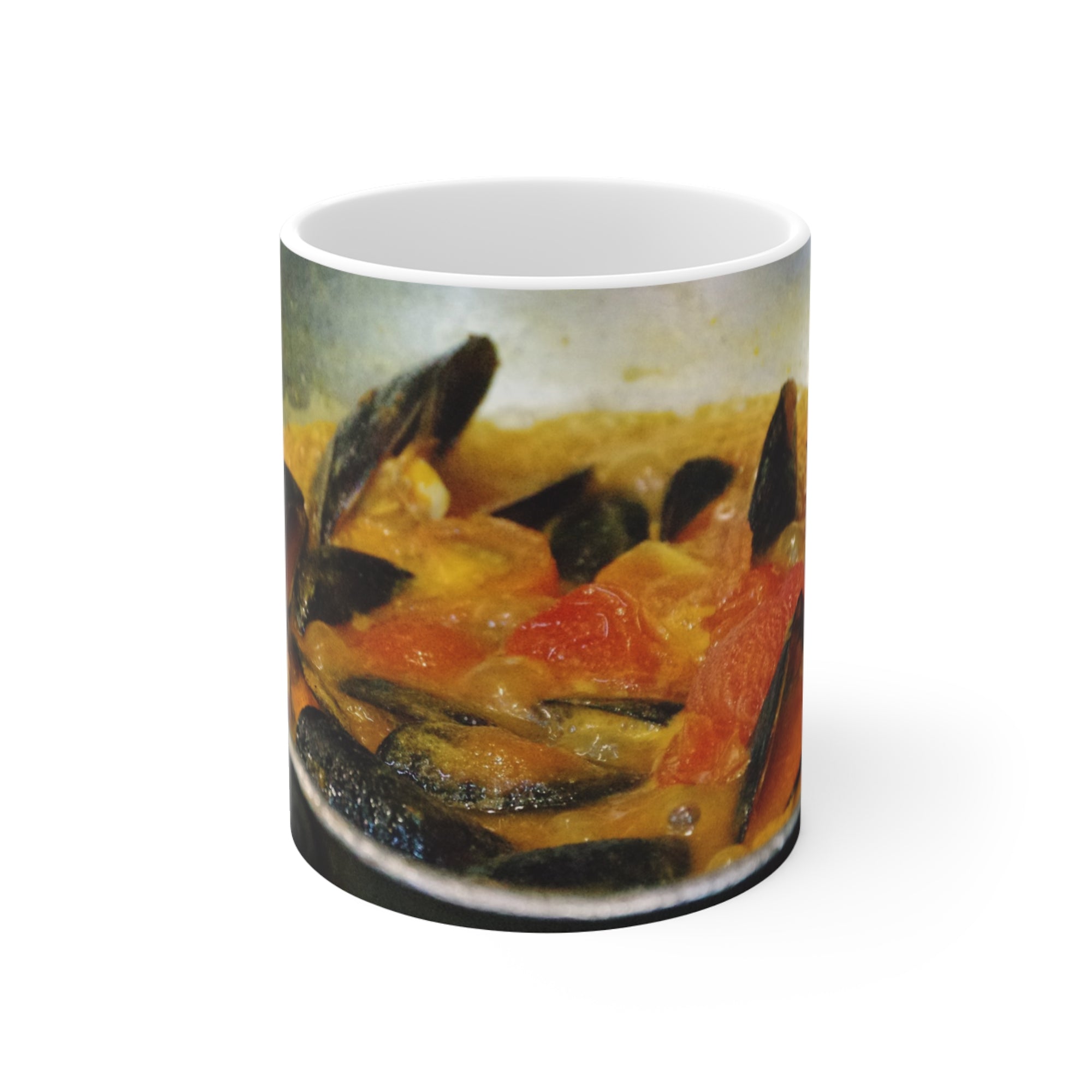 Mussels Mug — by Alex Frishberg