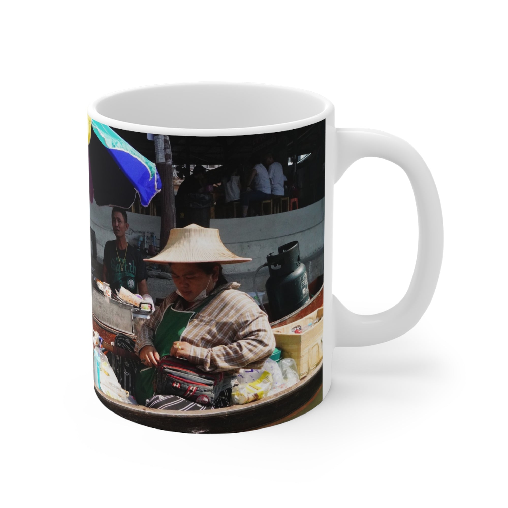Floating Market Mug — by Alex Frishberg