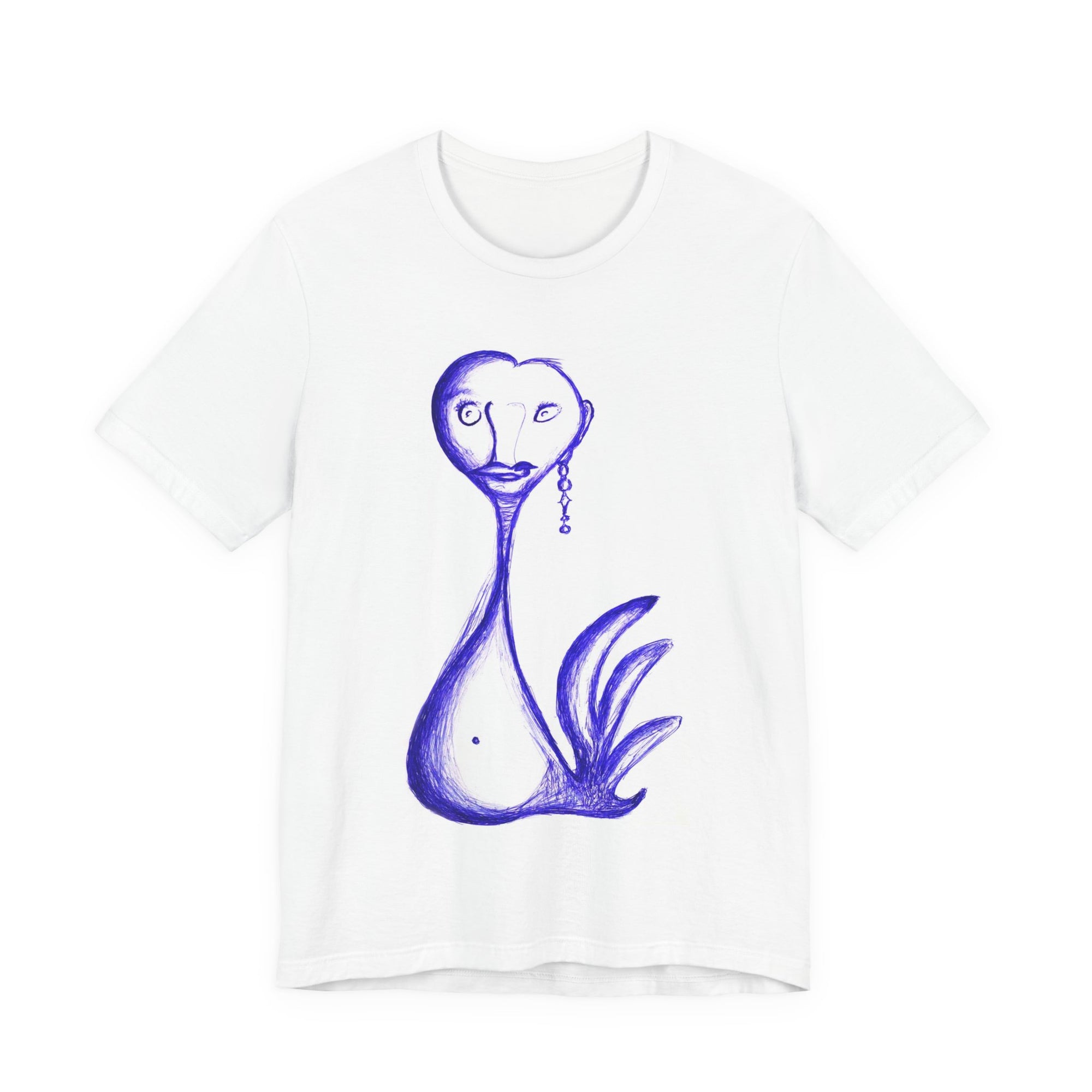 Gay Swan Tee — sketch by Alex Frishberg