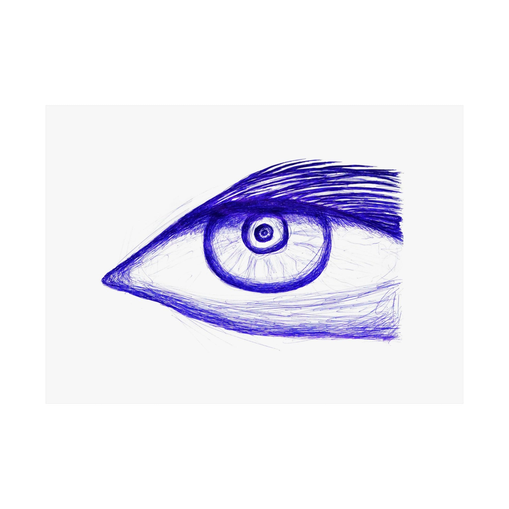 Fish Eye — drawing by Alex Frishberg