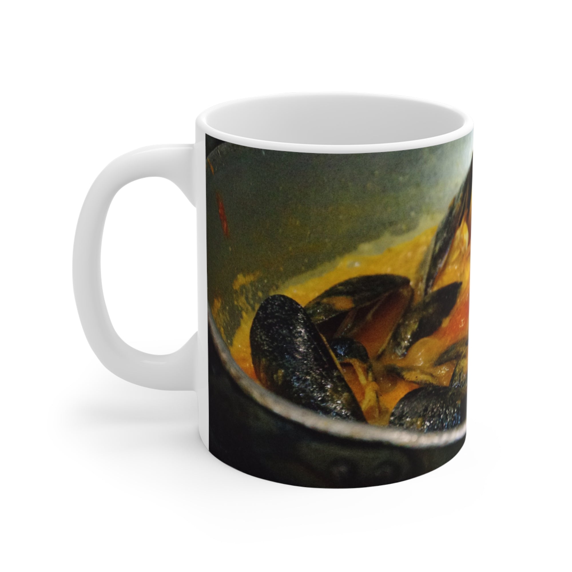 Mussels Mug — by Alex Frishberg
