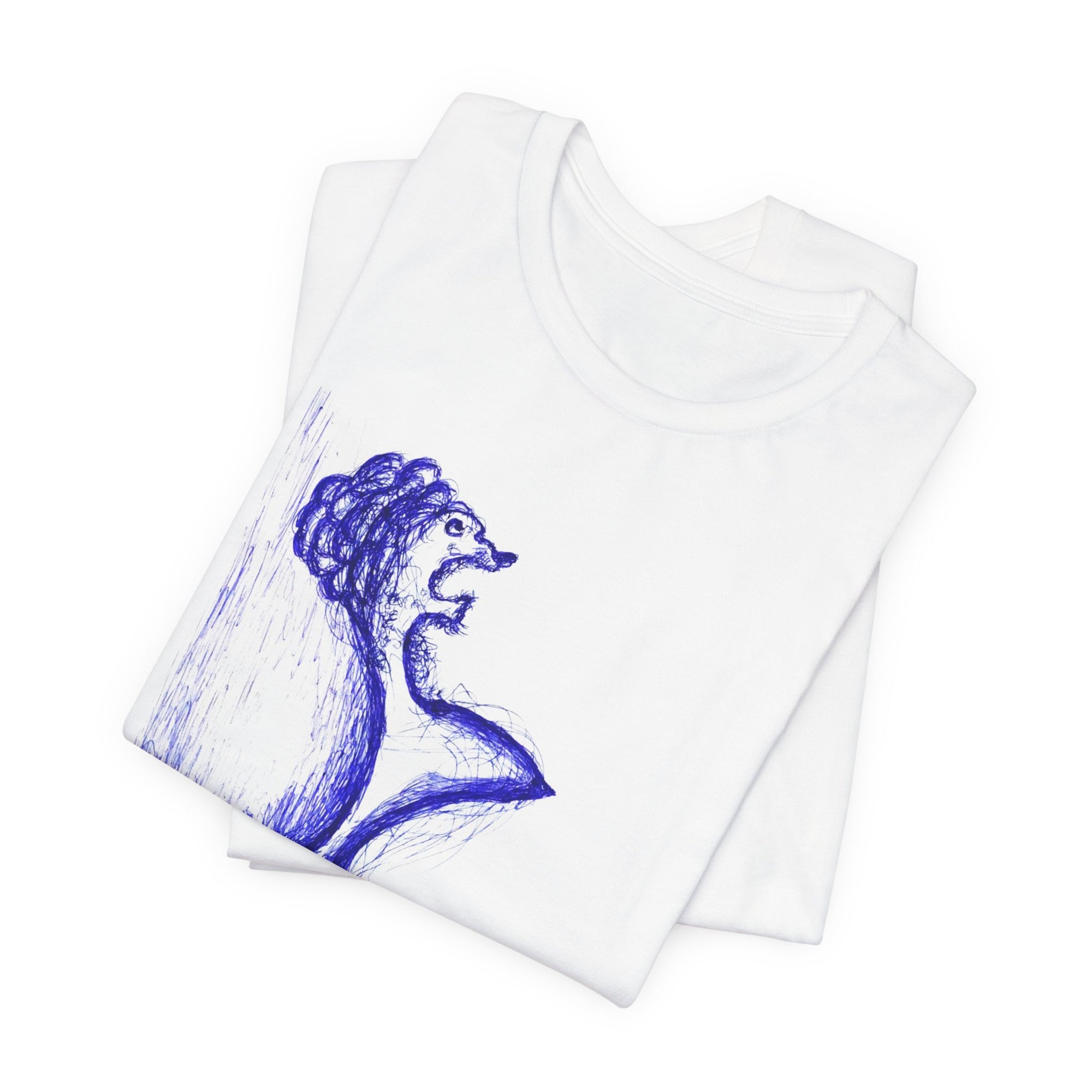 Voluptuous Poodle Tee — sketch by Alex Frishberg