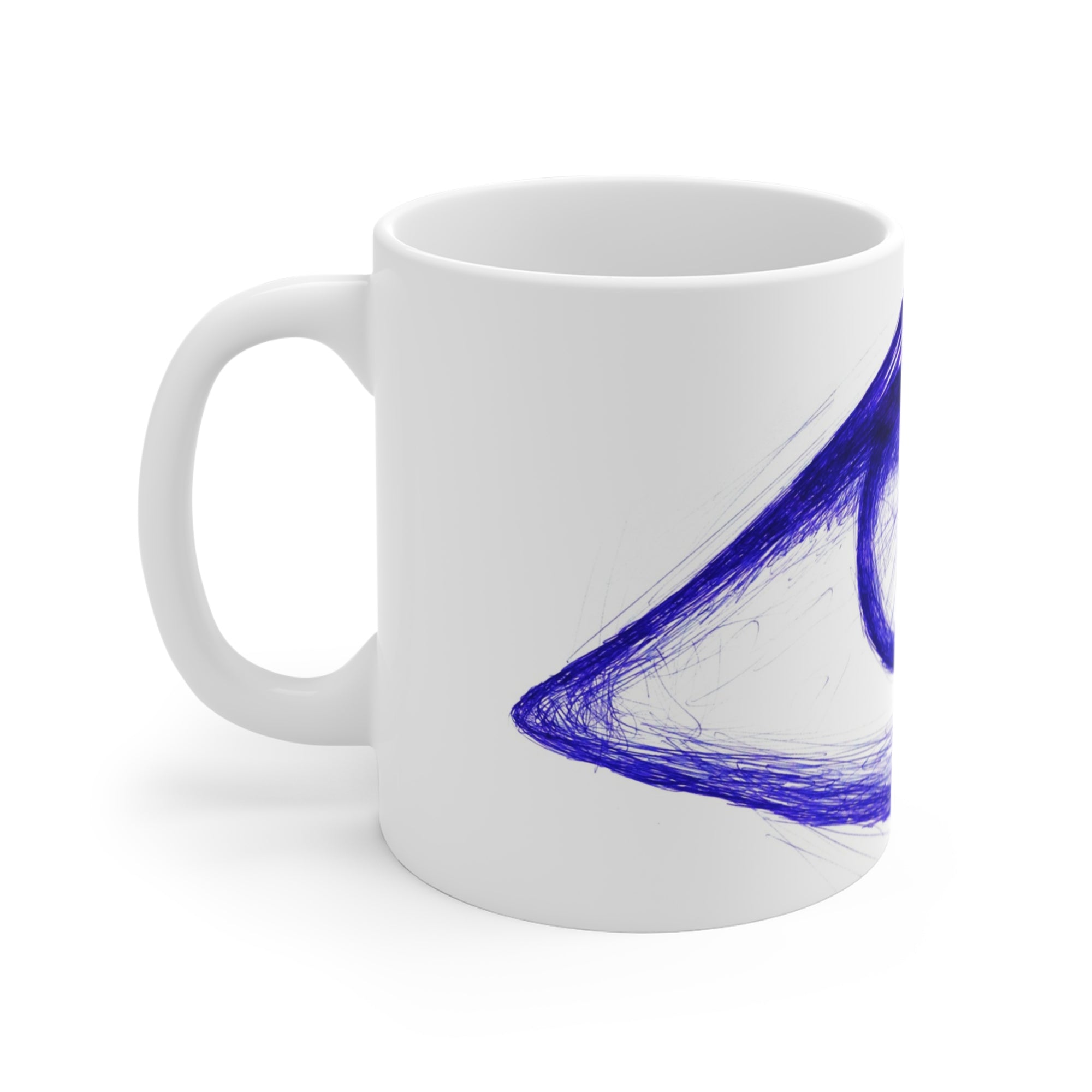 Fish Eye Mug — by Alex Frishberg