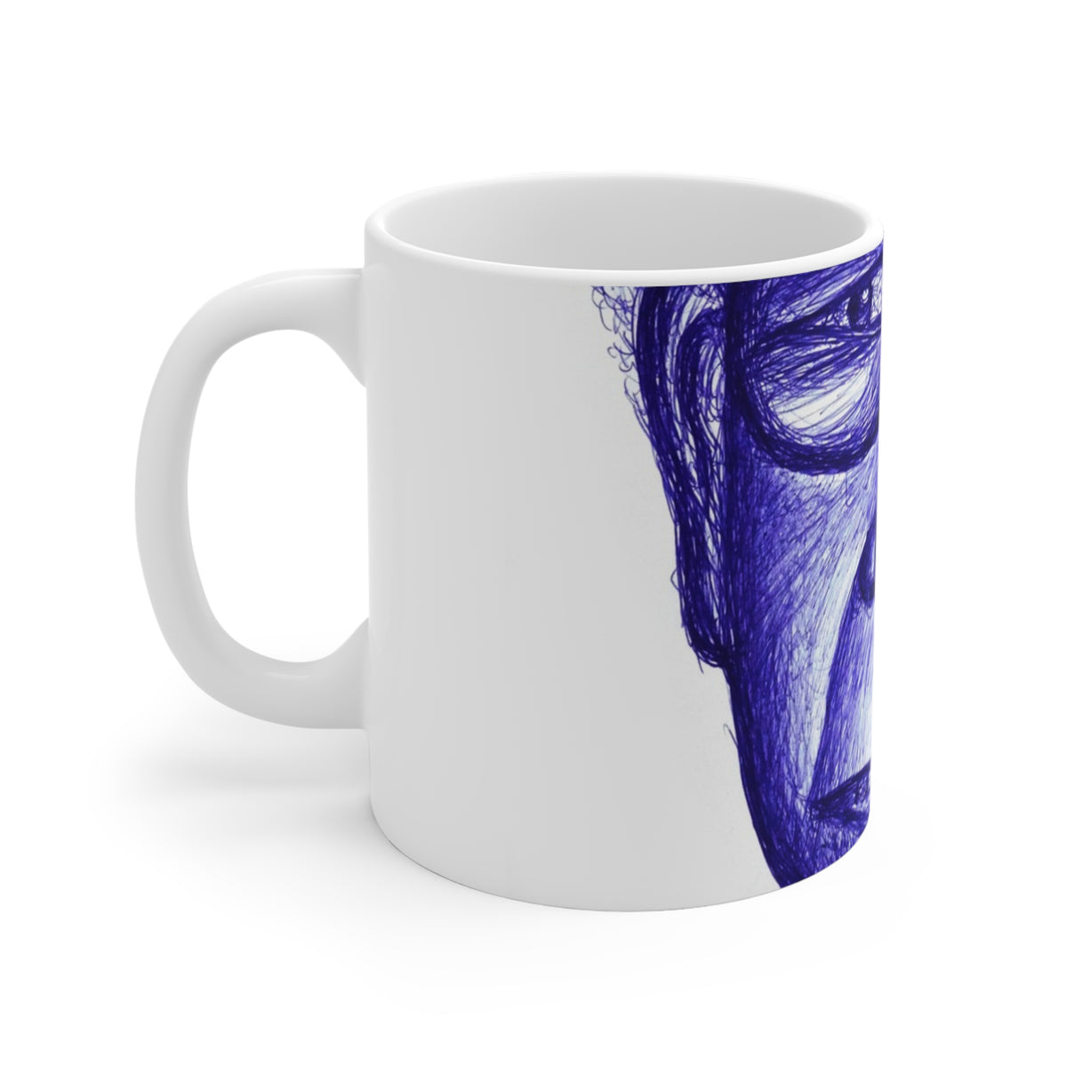 Tom Waits Mug — by Alex Frishberg