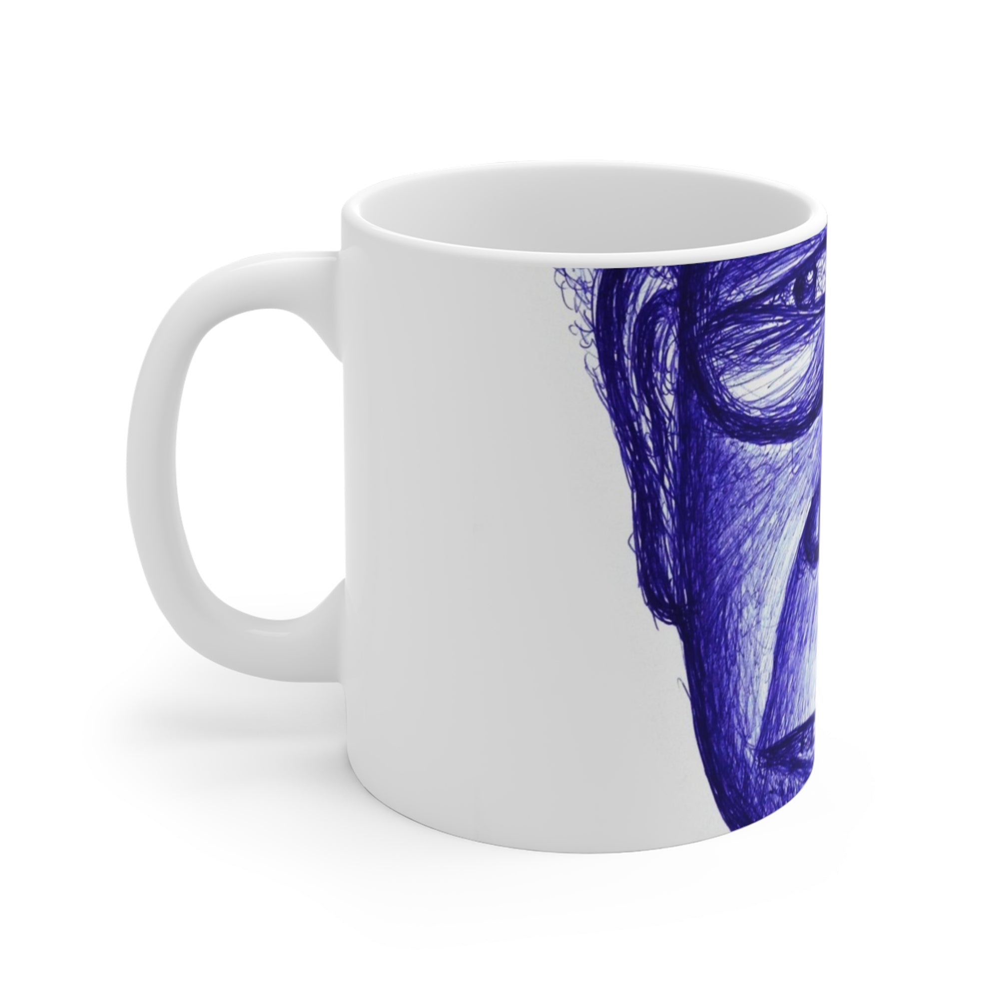 Tom Waits Mug — by Alex Frishberg