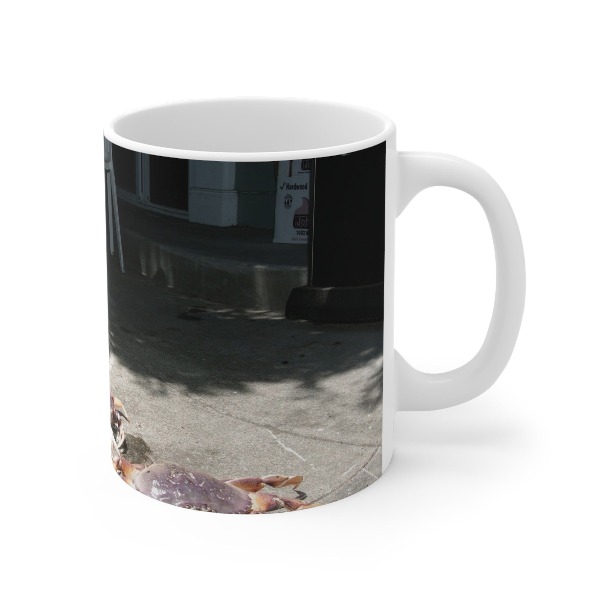 Danny and Crabs Mug — by Alex Frishberg