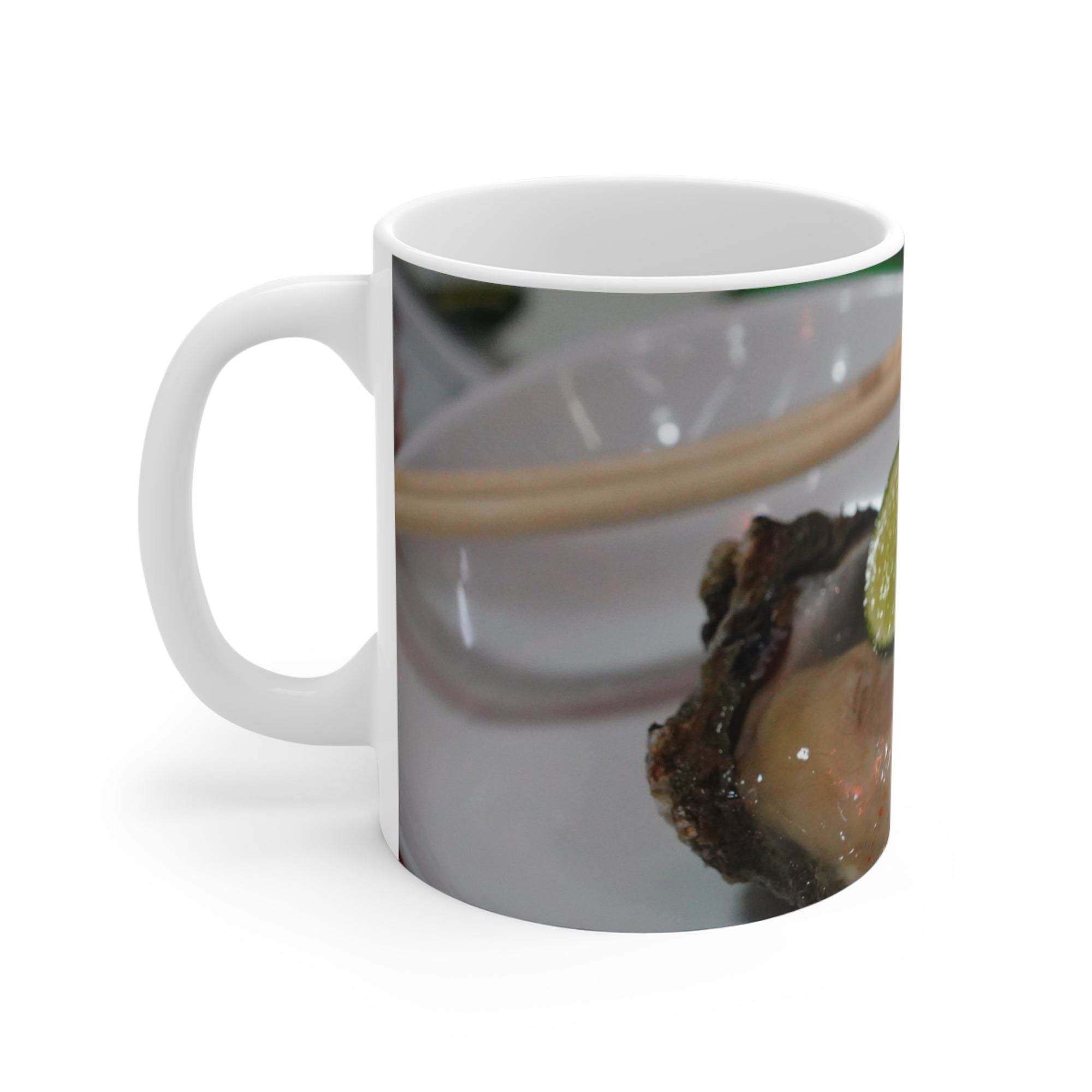 Oyster and Lime Mug — by Alex Frishberg