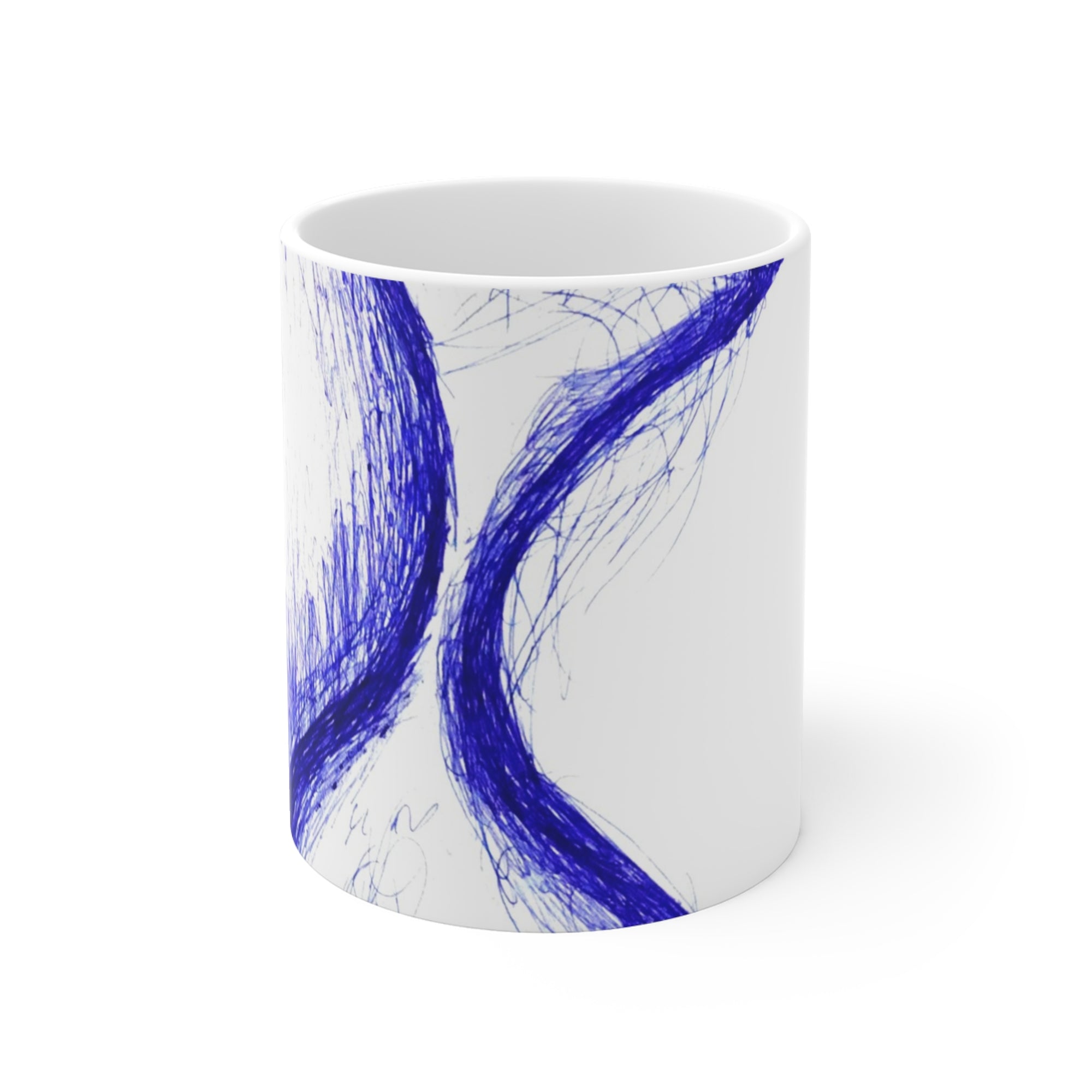 Voluptuous Poodle Mug — by Alex Frishberg