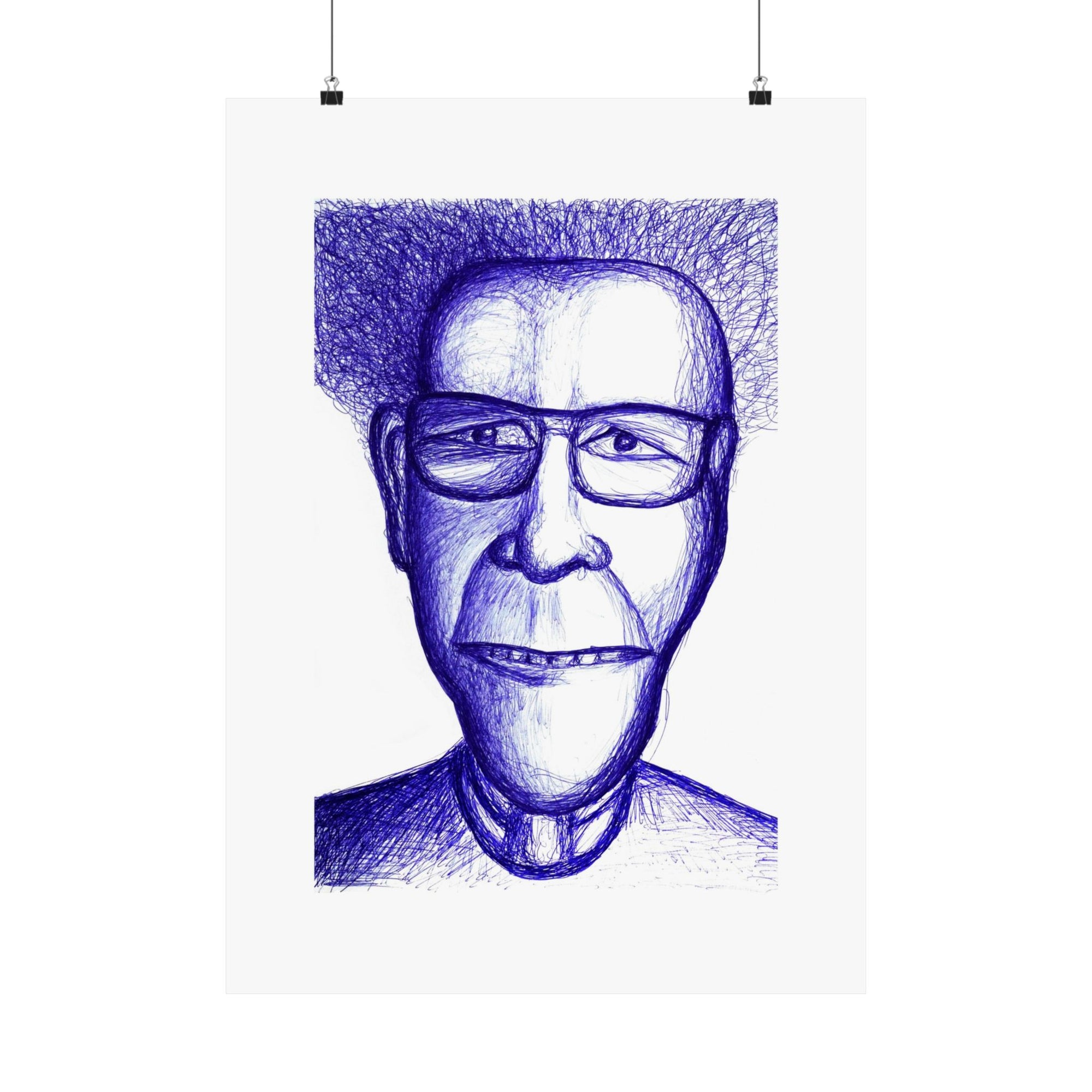 Tom Waits — drawing by Alex Frishberg