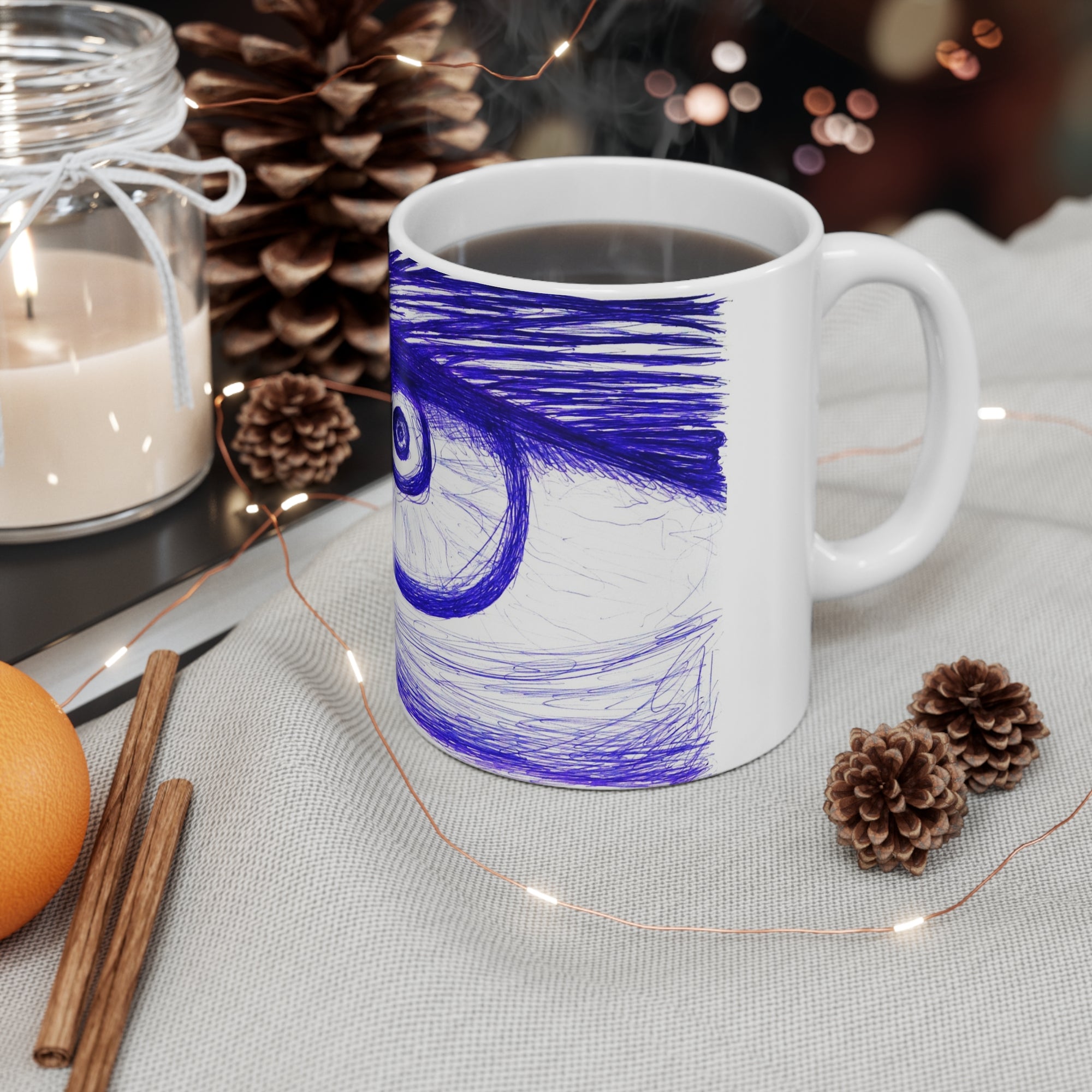 Fish Eye Mug — by Alex Frishberg