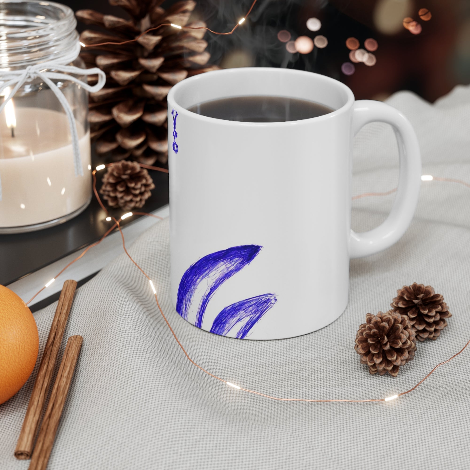 Gay Swan Mug — by Alex Frishberg