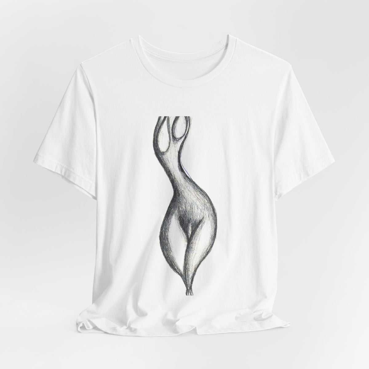 A Nude Tee — sketch by Alex Frishberg