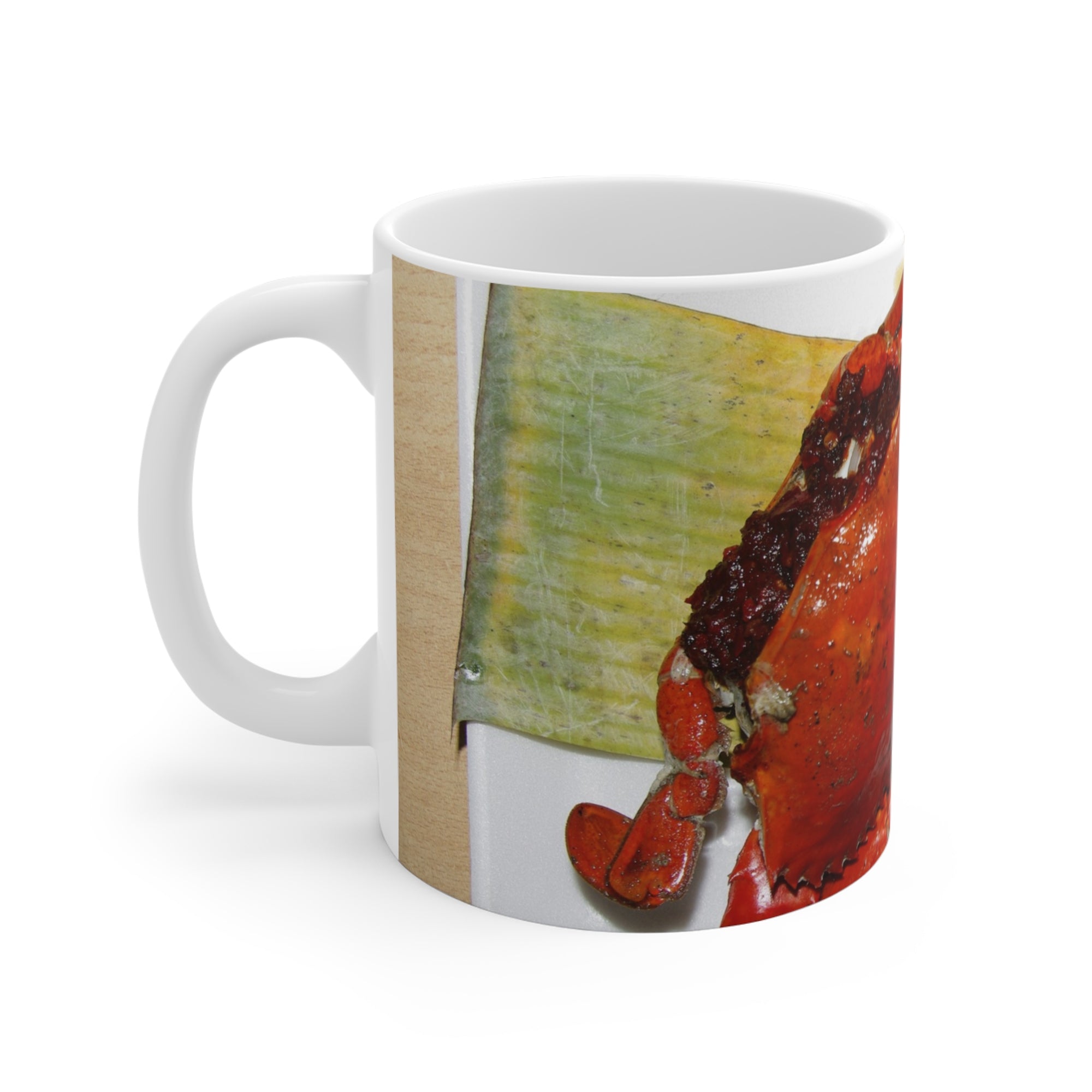 Red Crab Mug — by Alex Frishberg