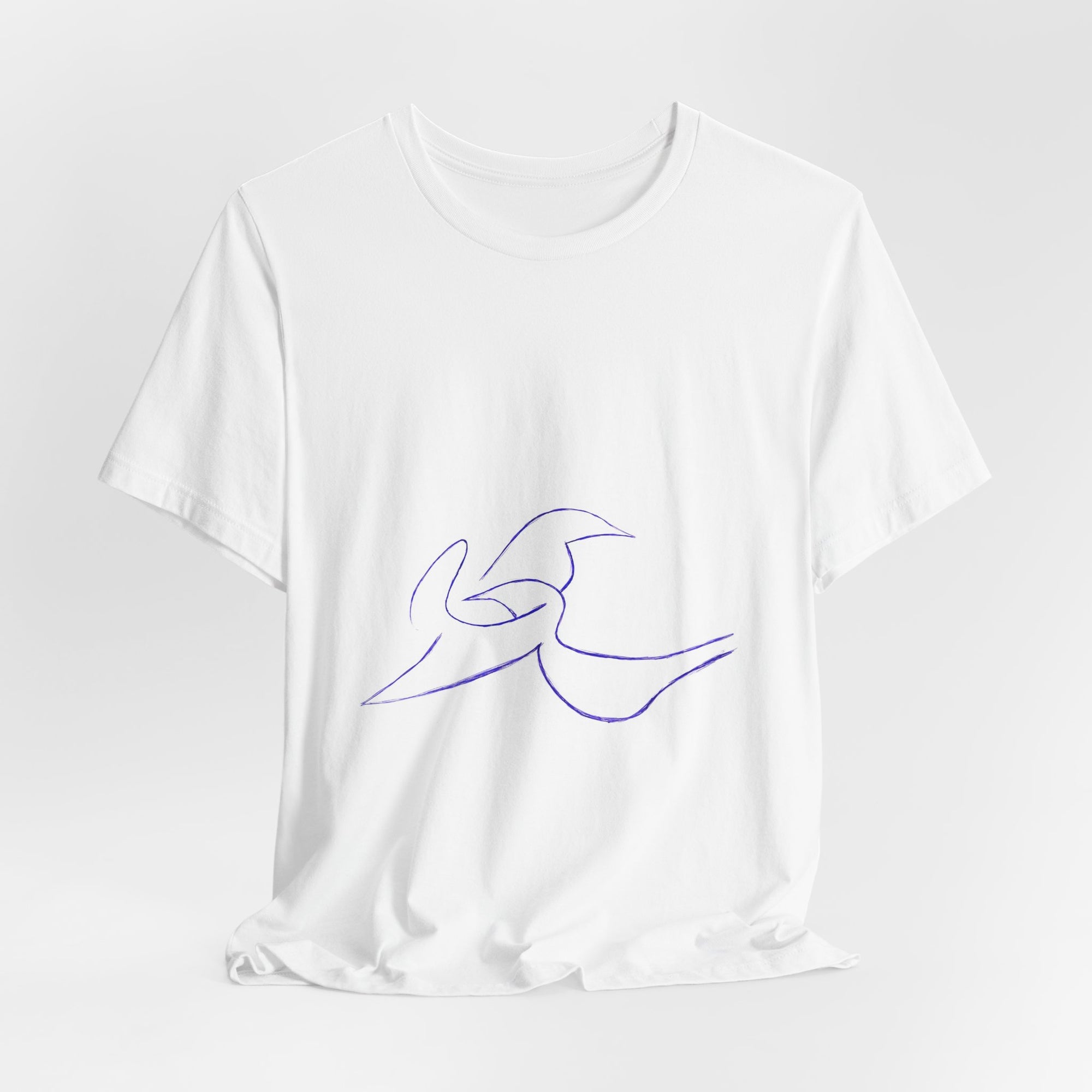 Two Doves in Love Tee — sketch by Alex Frishberg
