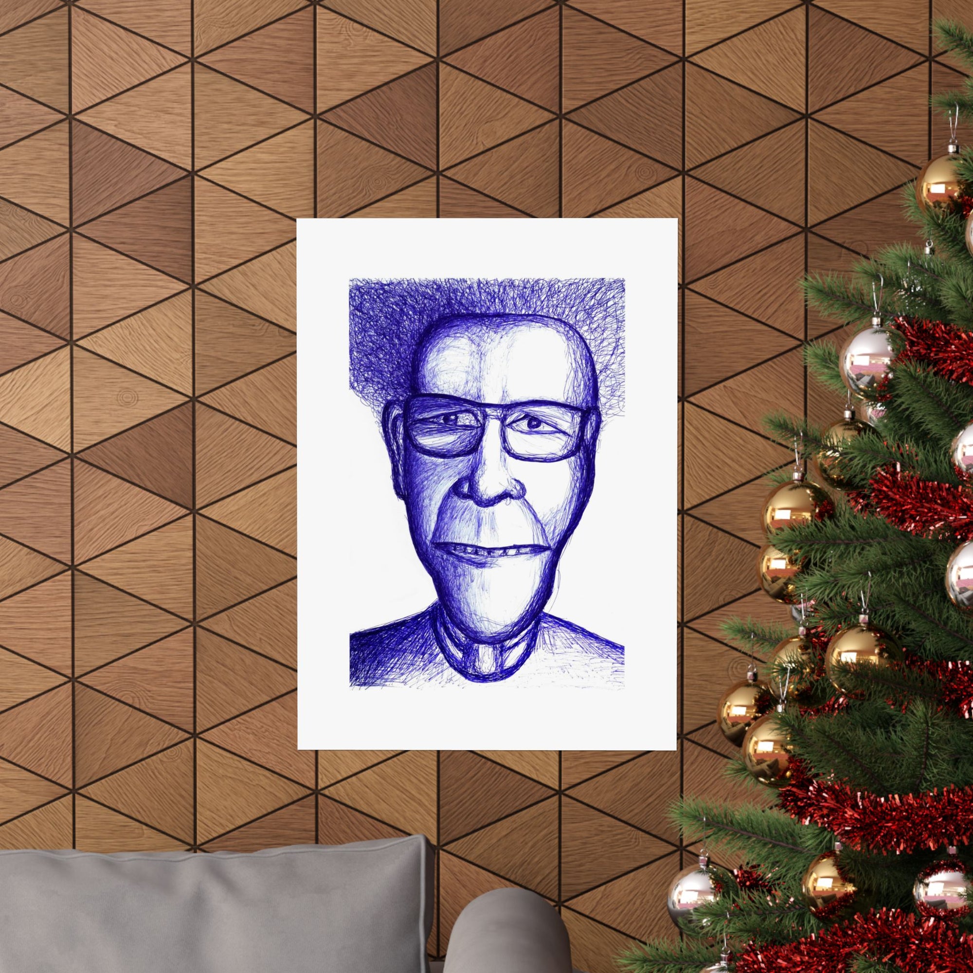 Tom Waits — drawing by Alex Frishberg