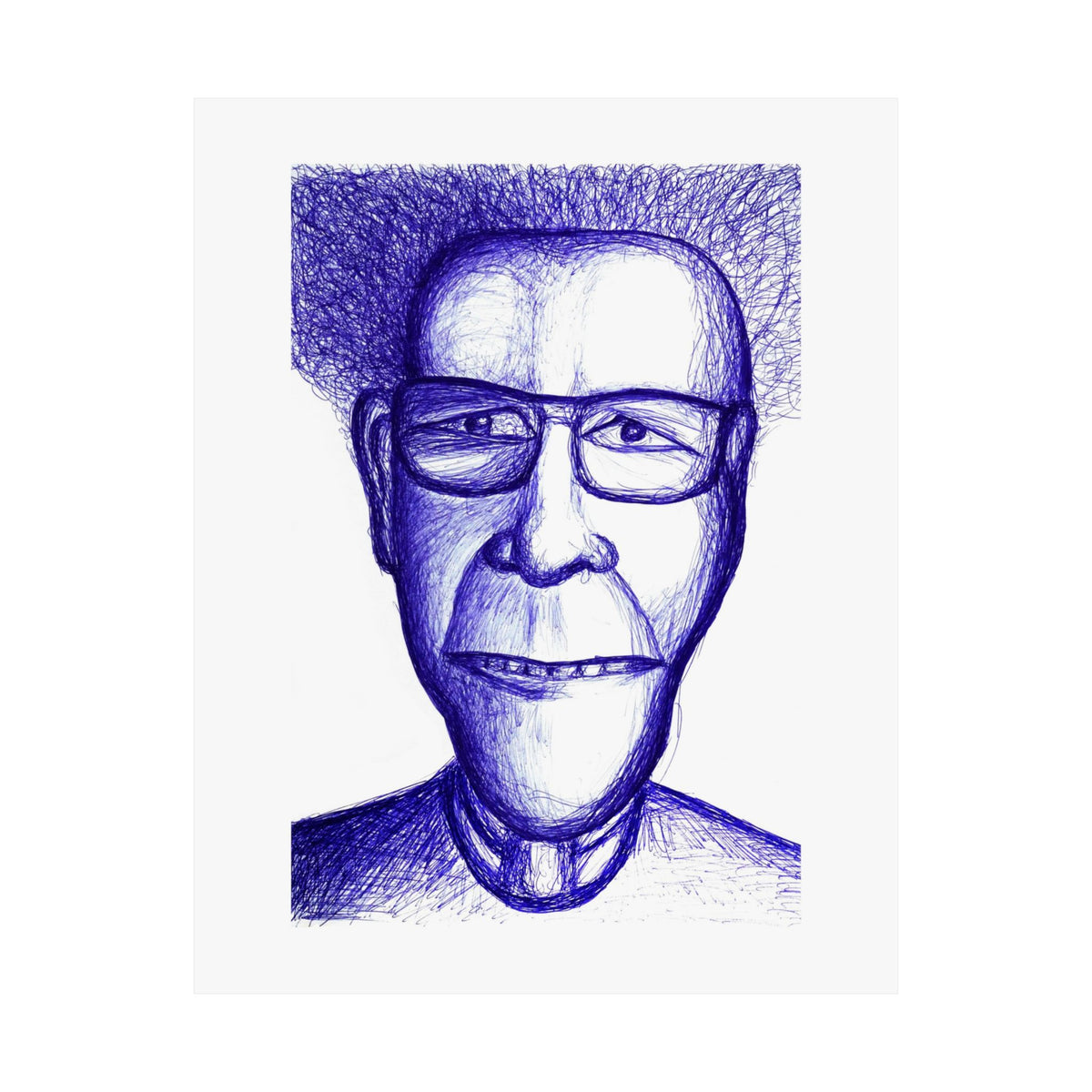 Tom Waits — drawing by Alex Frishberg