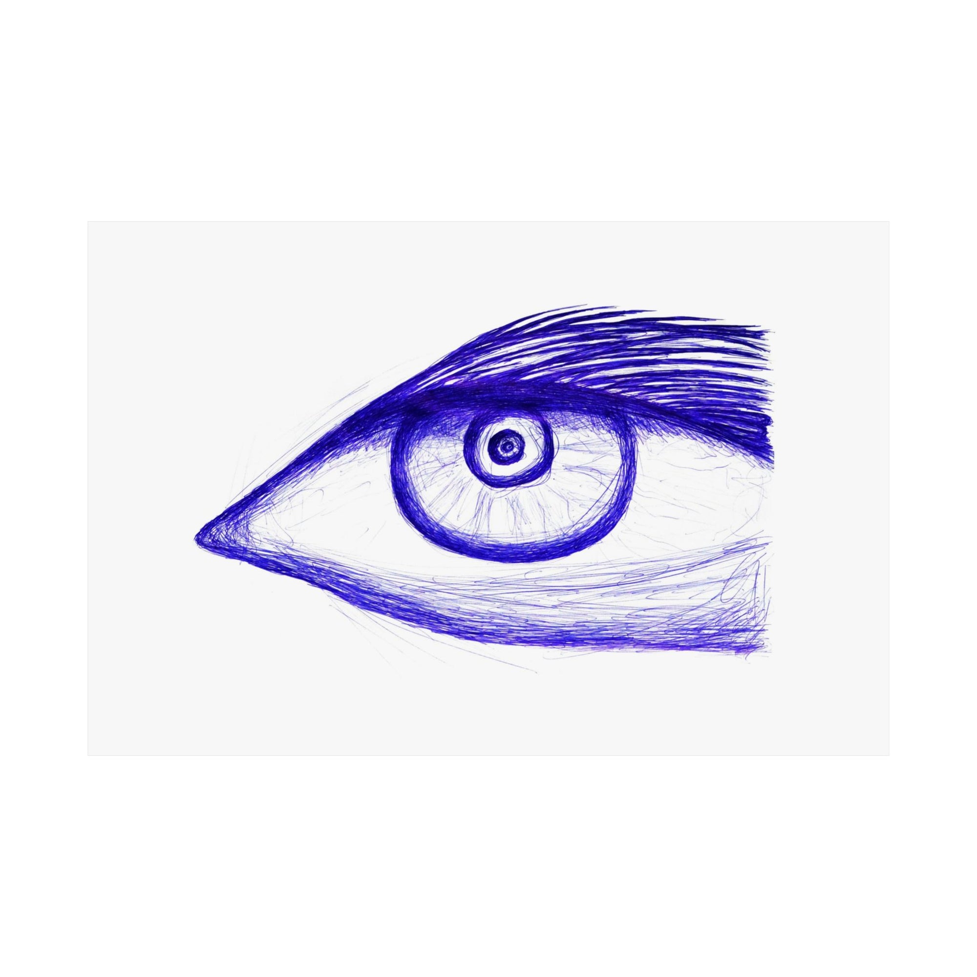 Fish Eye — drawing by Alex Frishberg