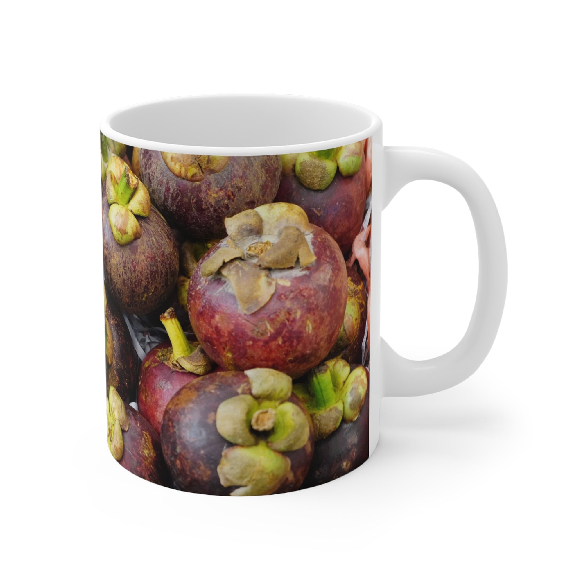 Mangosteens Mug — by Alex Frishberg