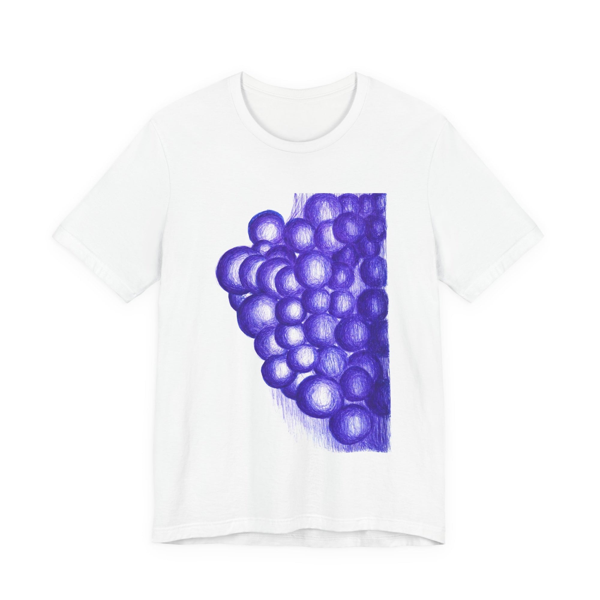 Blue Grapes Tee — sketch by Alex Frishberg