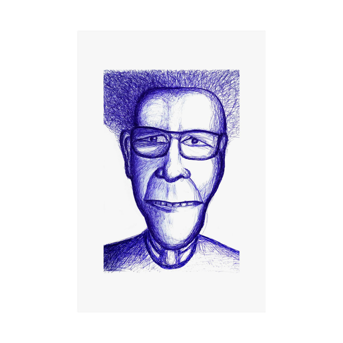 Tom Waits — drawing by Alex Frishberg