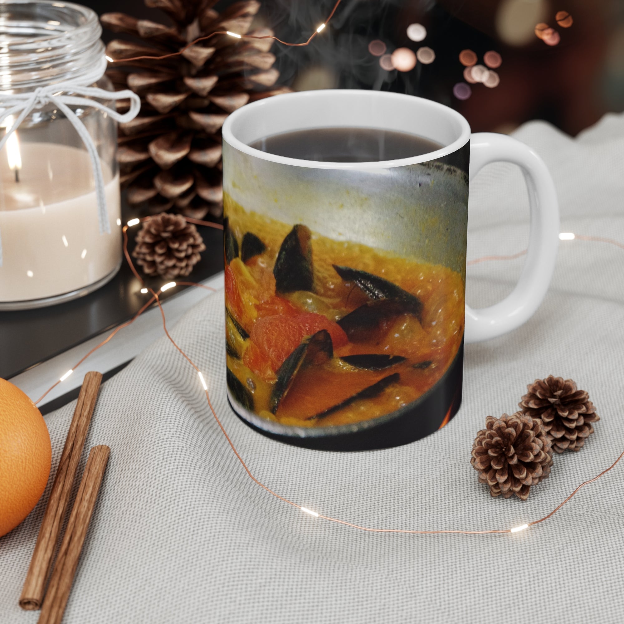 Mussels Mug — by Alex Frishberg