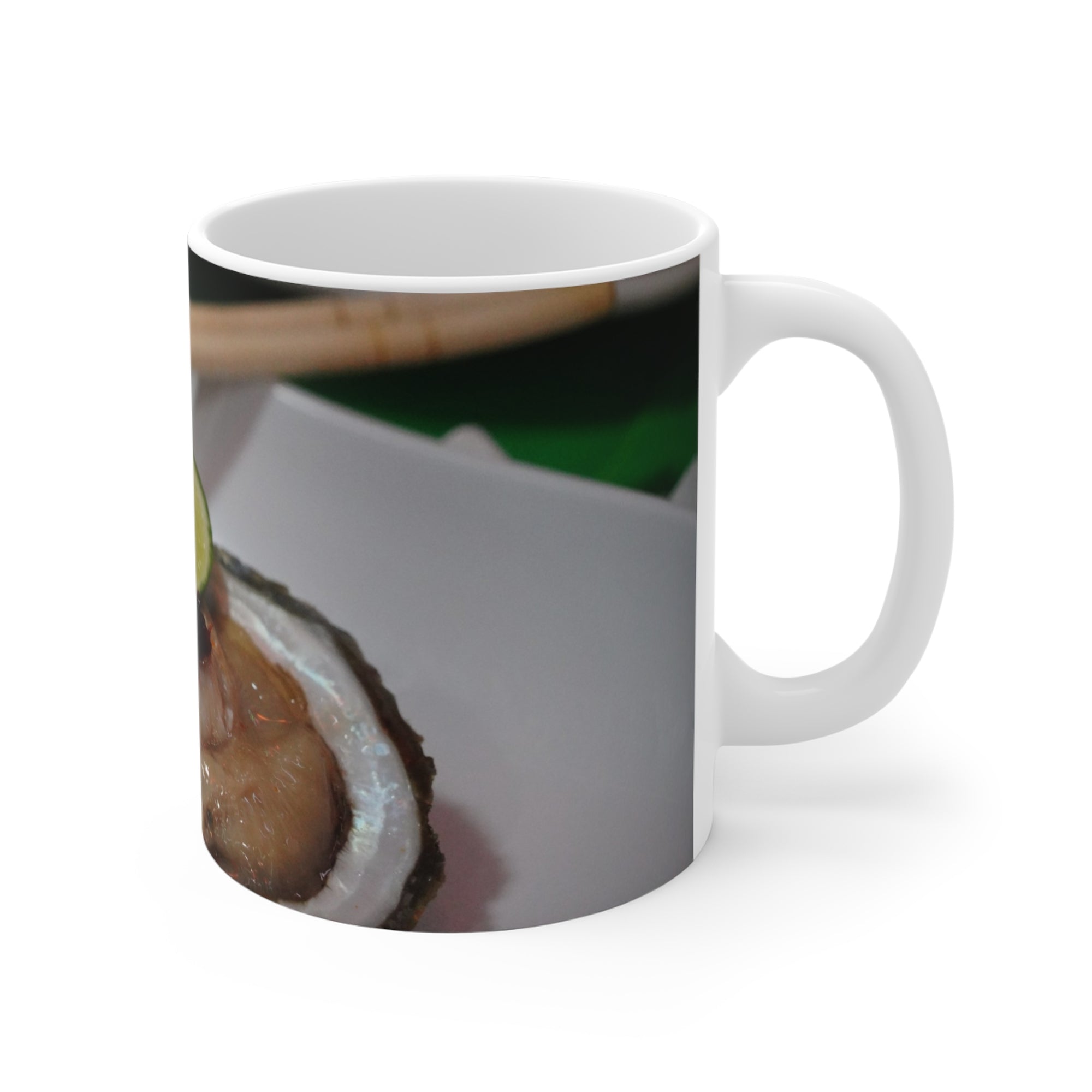 Oyster and Lime Mug — by Alex Frishberg