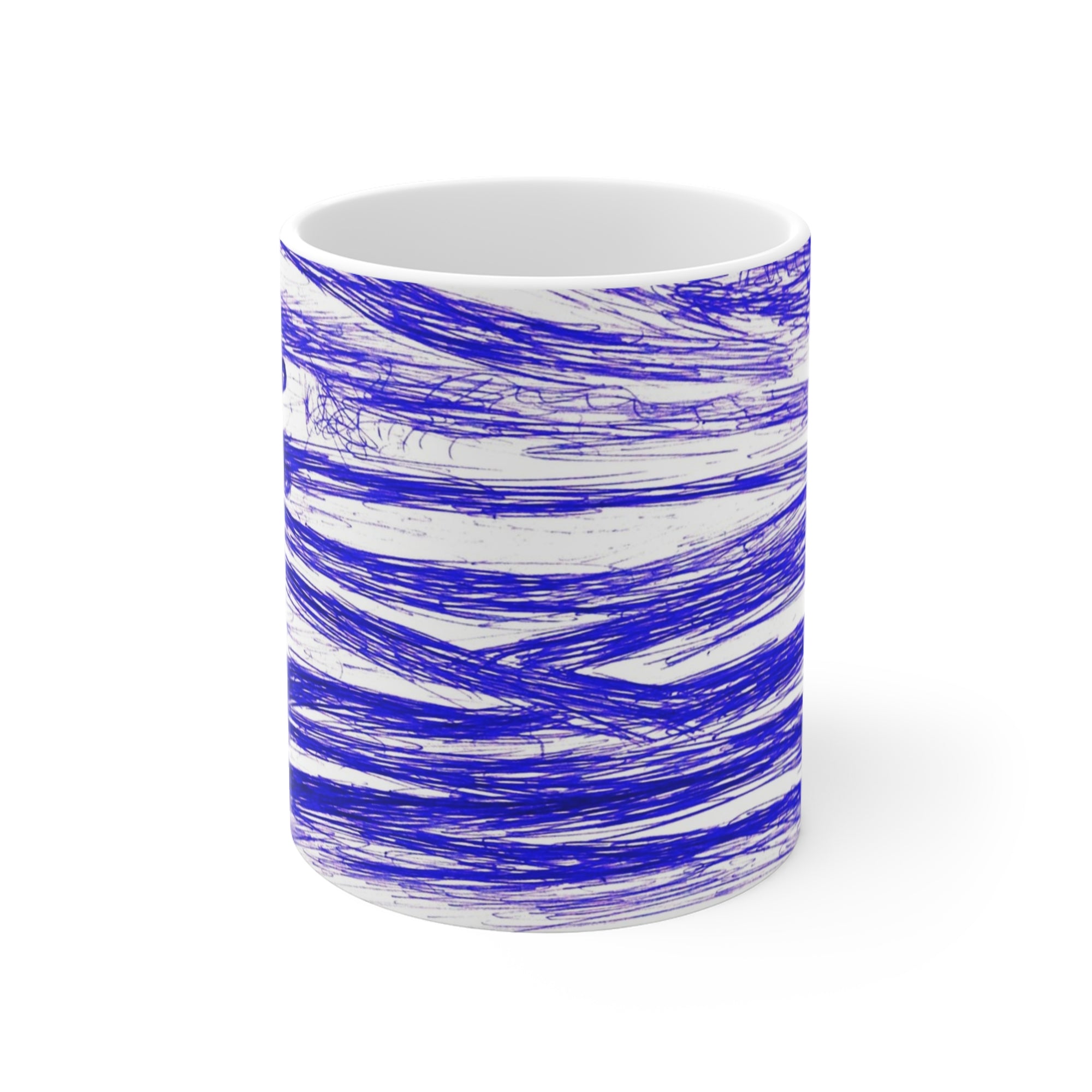 Salmon Run Mug — by Alex Frishberg