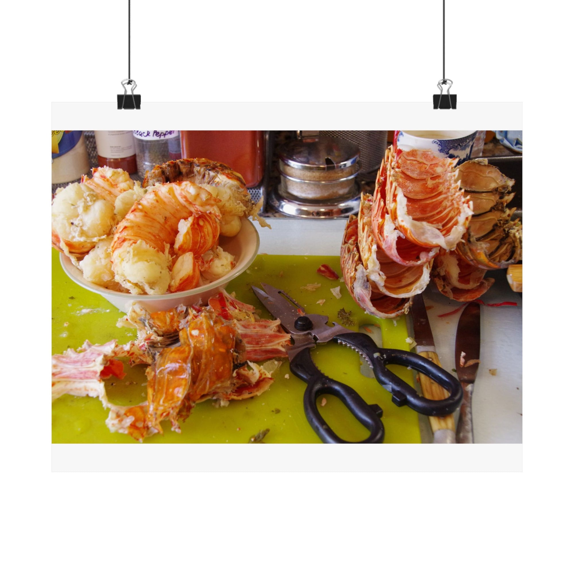 Lobsters — photograph by Alex Frishberg