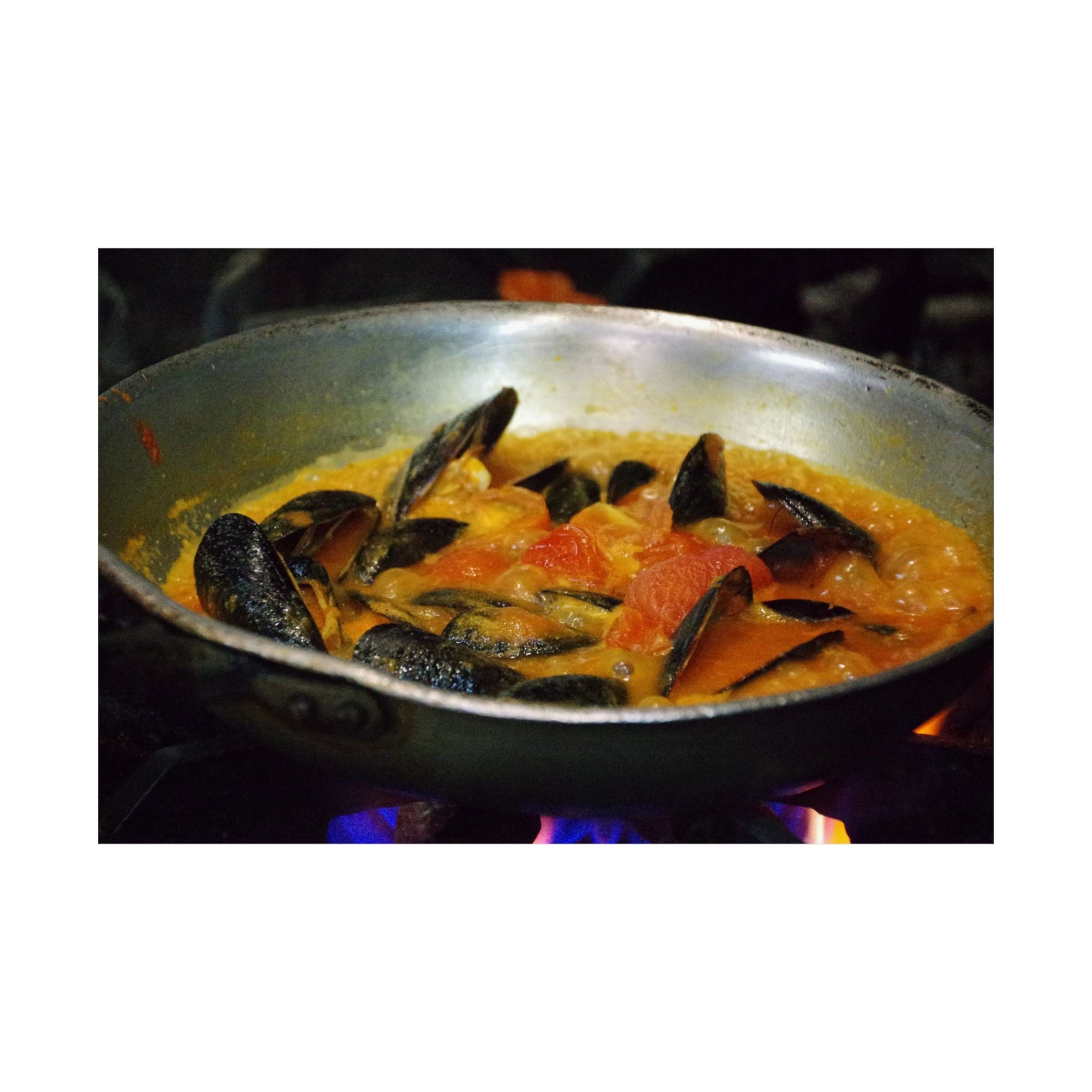 Mussels — photograph by Alex Frishberg