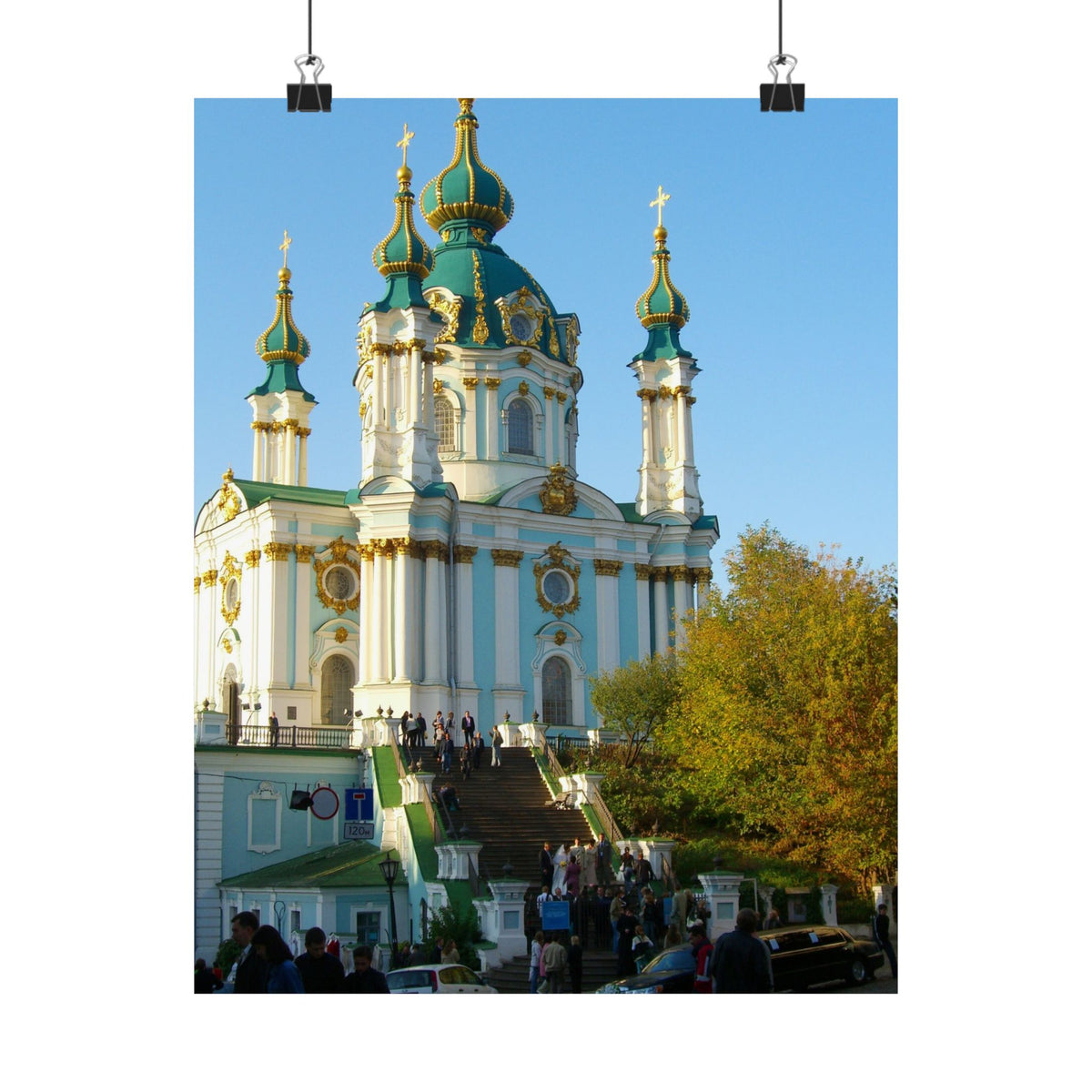 St Andrew's — Kyiv photograph by Alex Frishberg