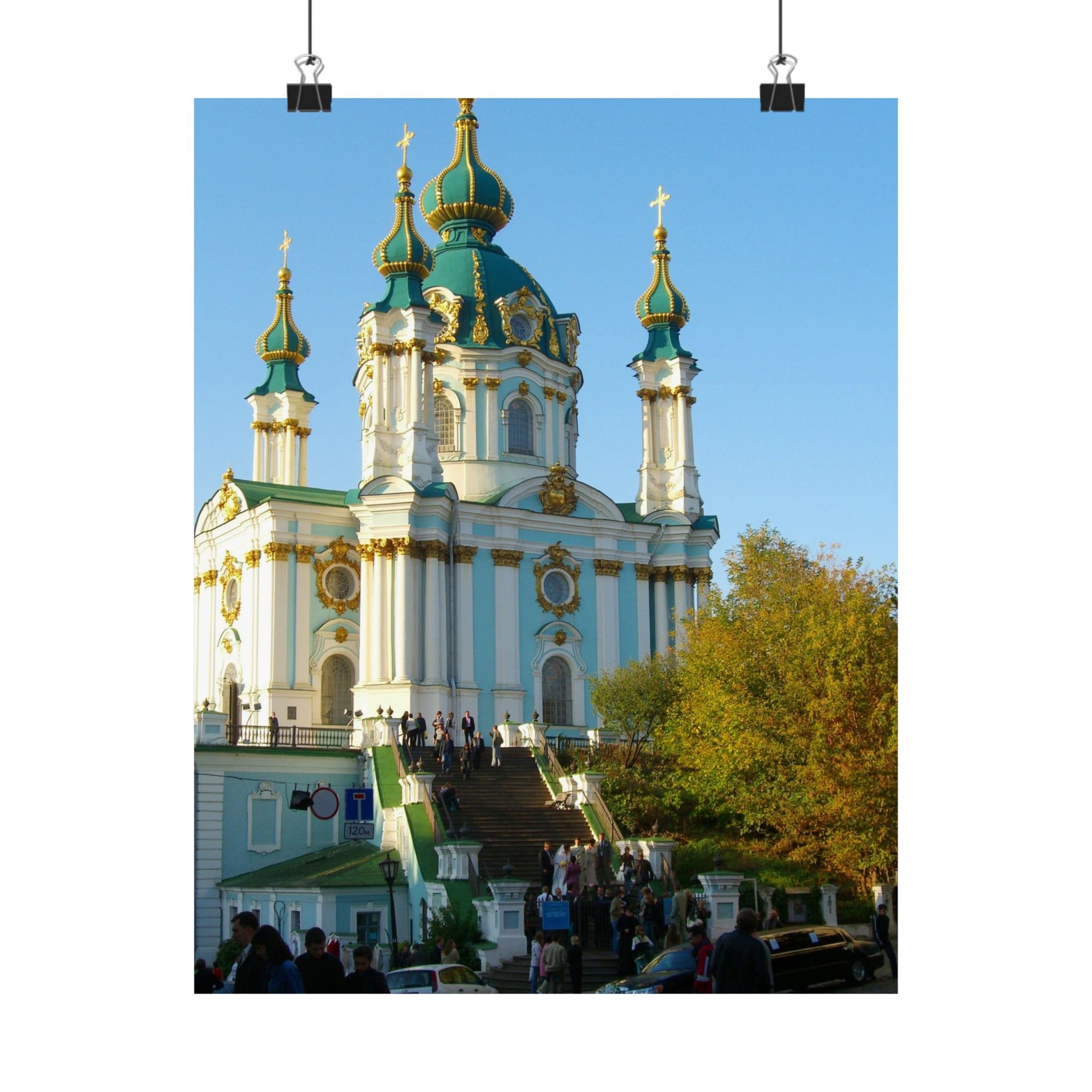 St Andrew's — Kyiv photograph by Alex Frishberg