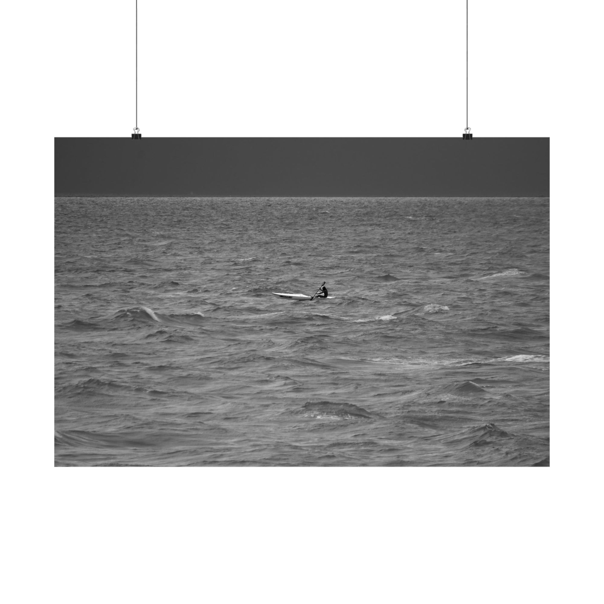 Alone at Sea — photograph by Alex Frishberg