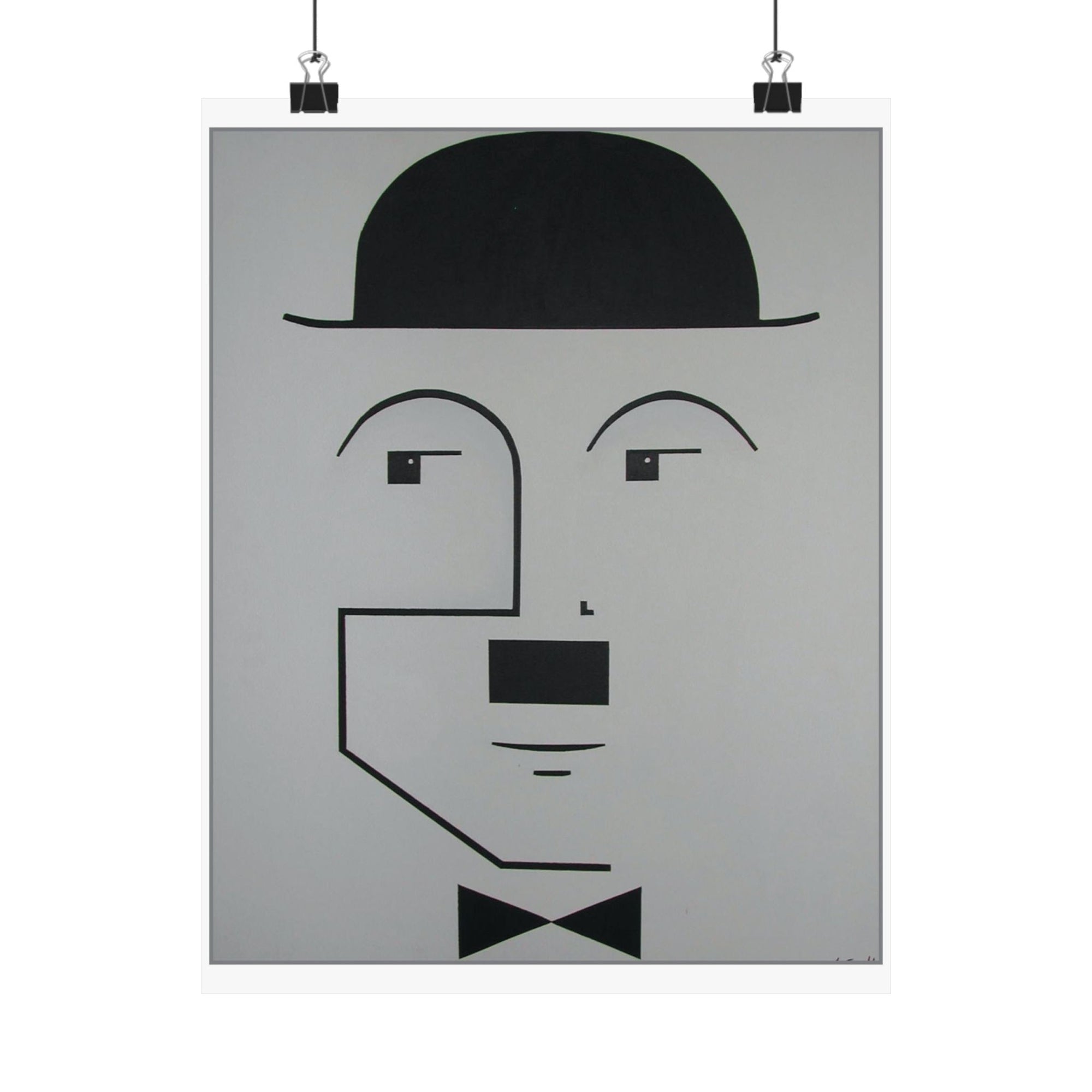 Charlie Chaplin — painting by Alex Frishberg