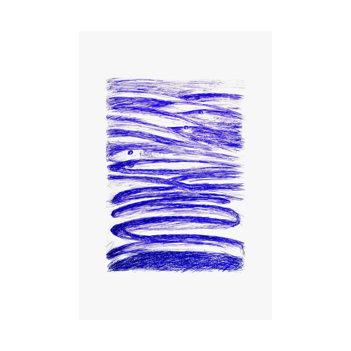 Salmon Run — drawing by Alex Frishberg