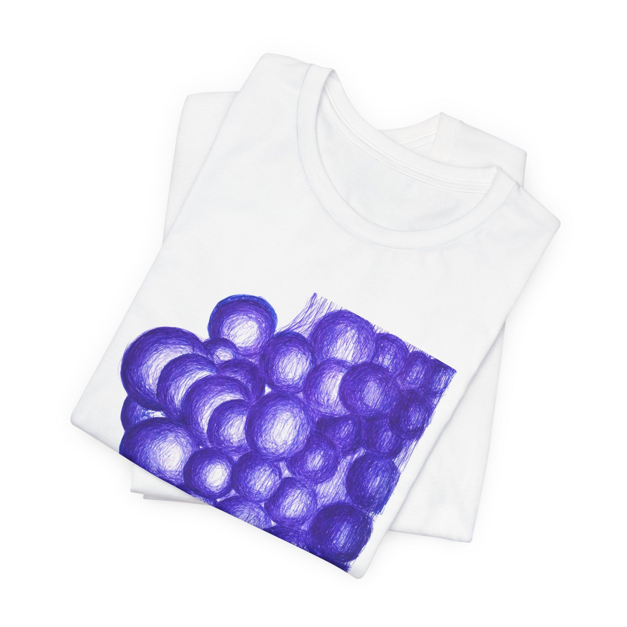 Blue Grapes Tee — sketch by Alex Frishberg