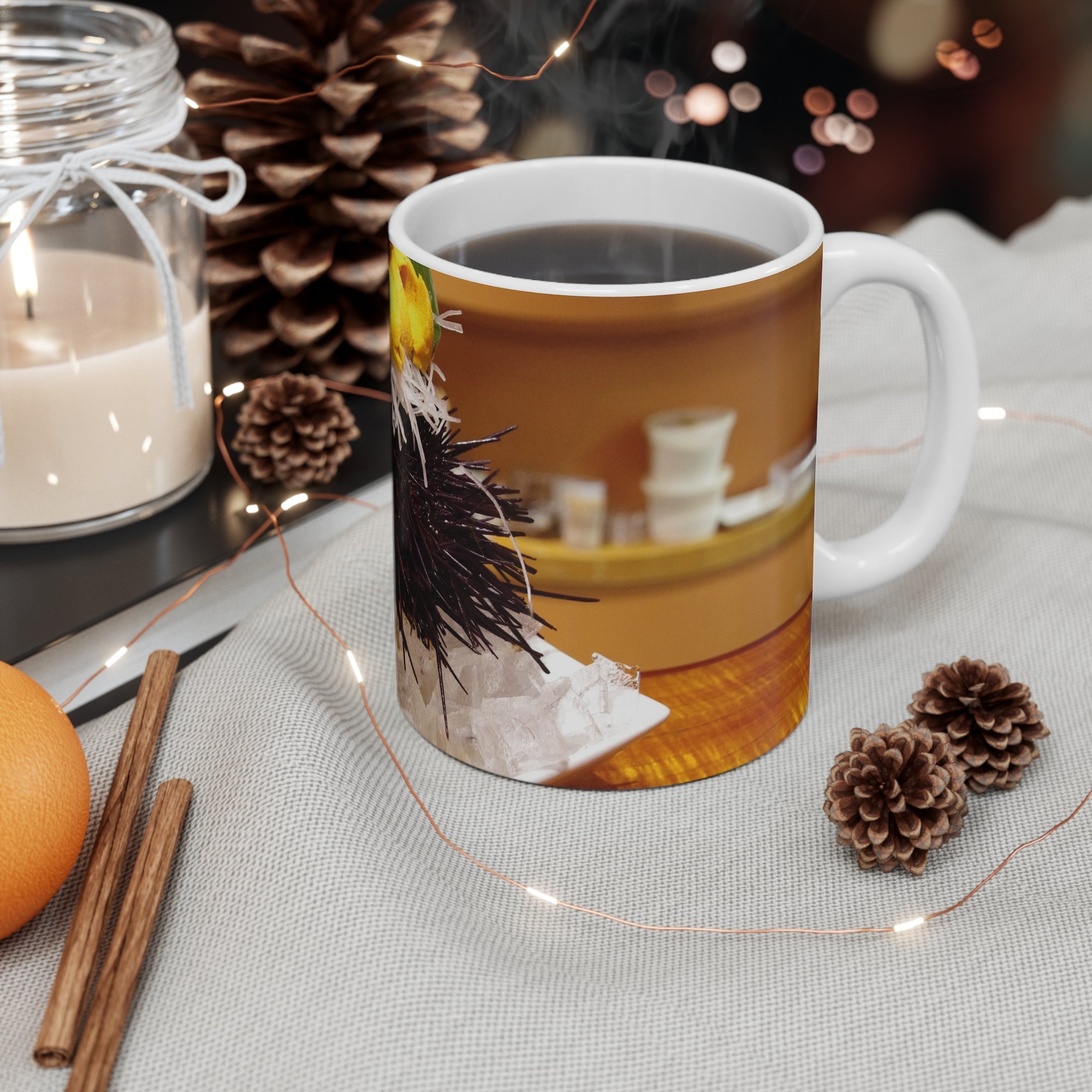 Sea Urchin Mug — by Alex Frishberg