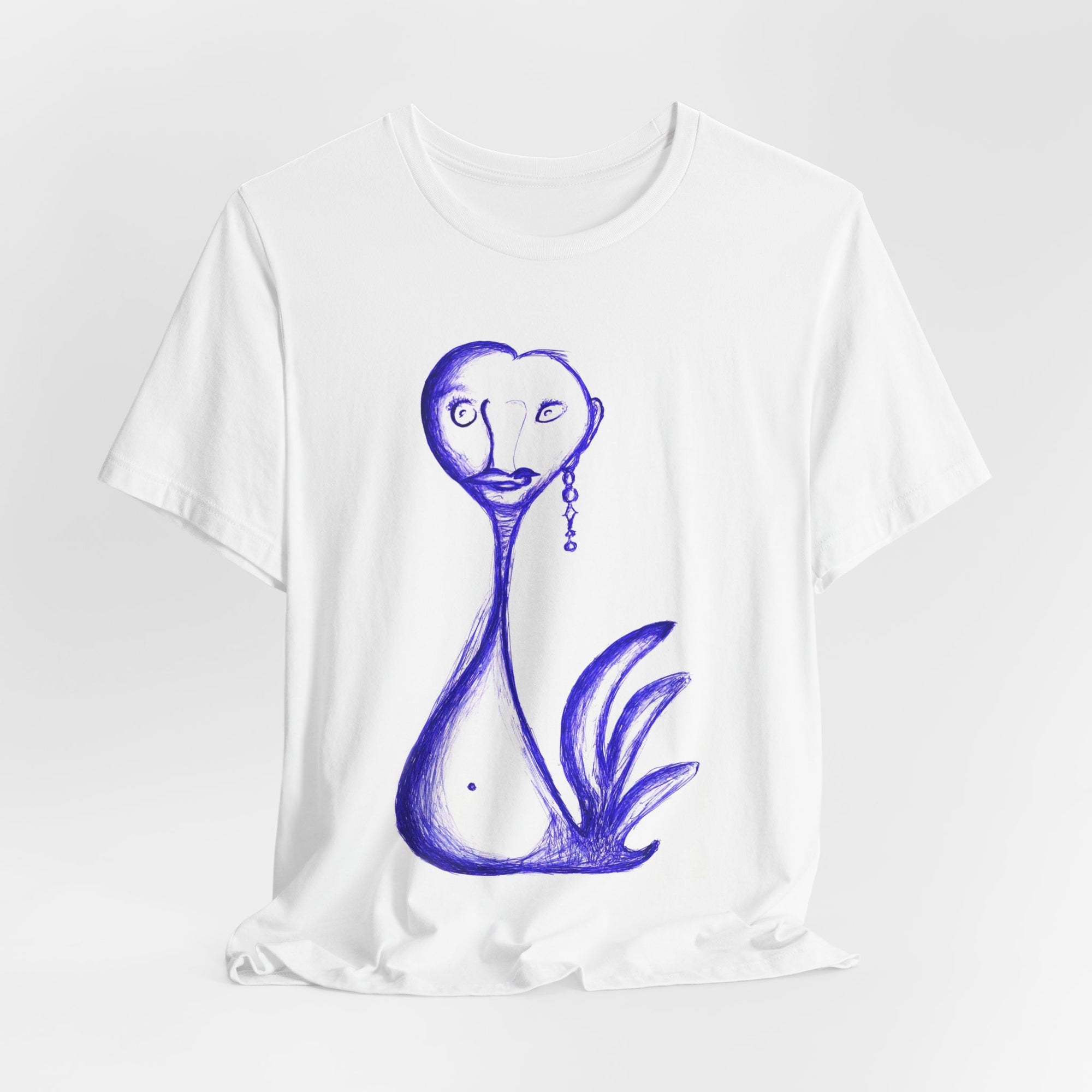 Gay Swan Tee — sketch by Alex Frishberg