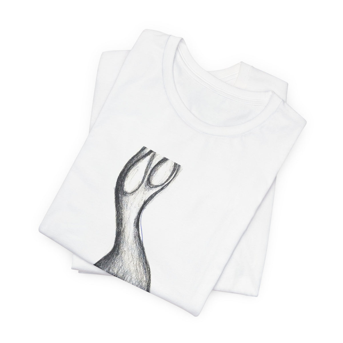 A Nude Tee — sketch by Alex Frishberg
