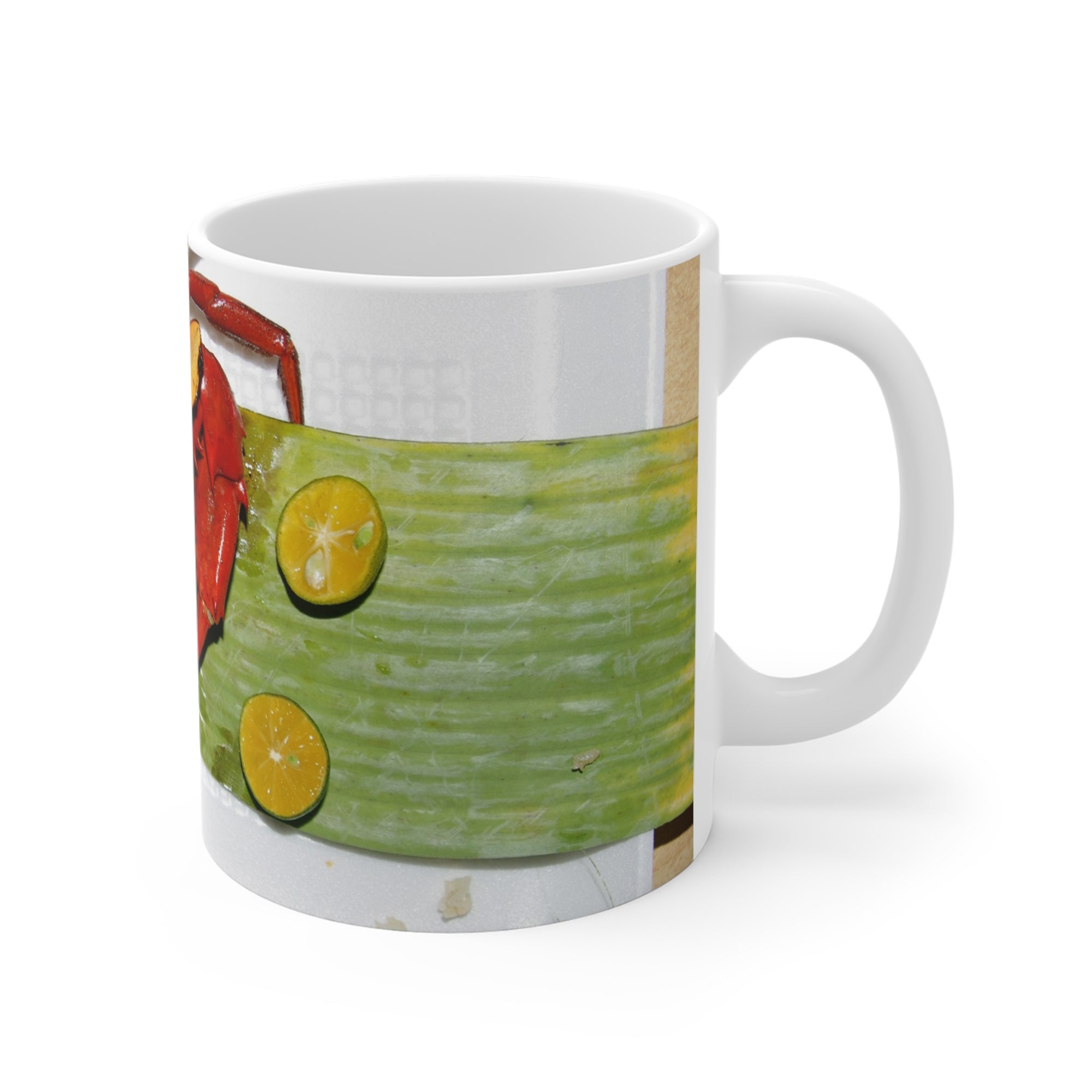 Red Crab Mug — by Alex Frishberg