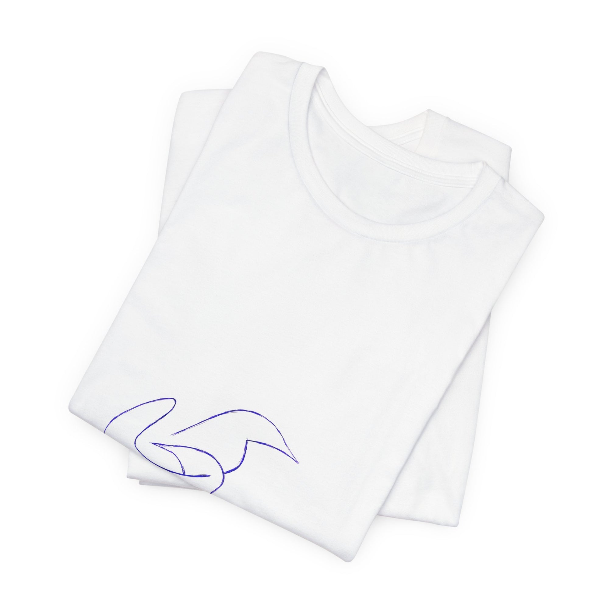 Two Doves in Love Tee — sketch by Alex Frishberg
